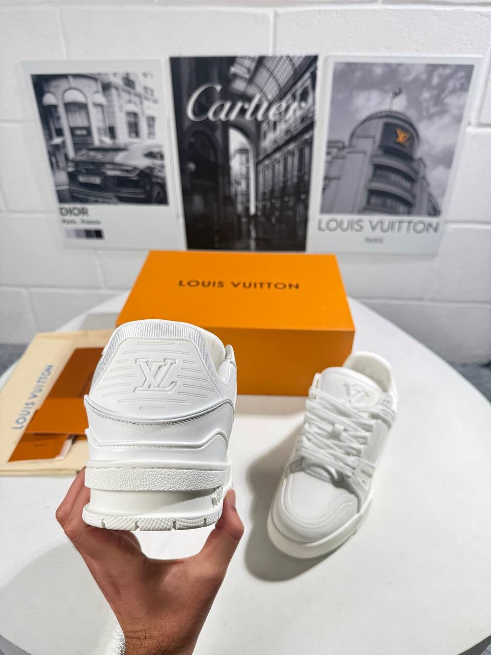 LVE TRAINERS FULL WHITE