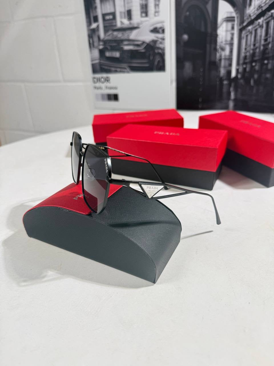 RADA LOGO METAL SUNGLASSES