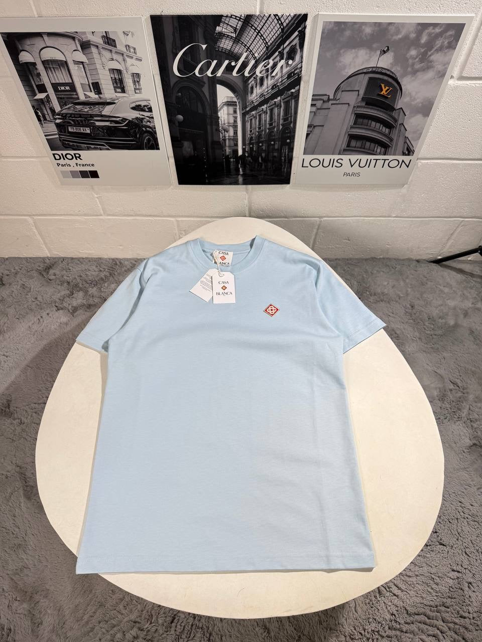 CASA T SHIRT BABY BLUE