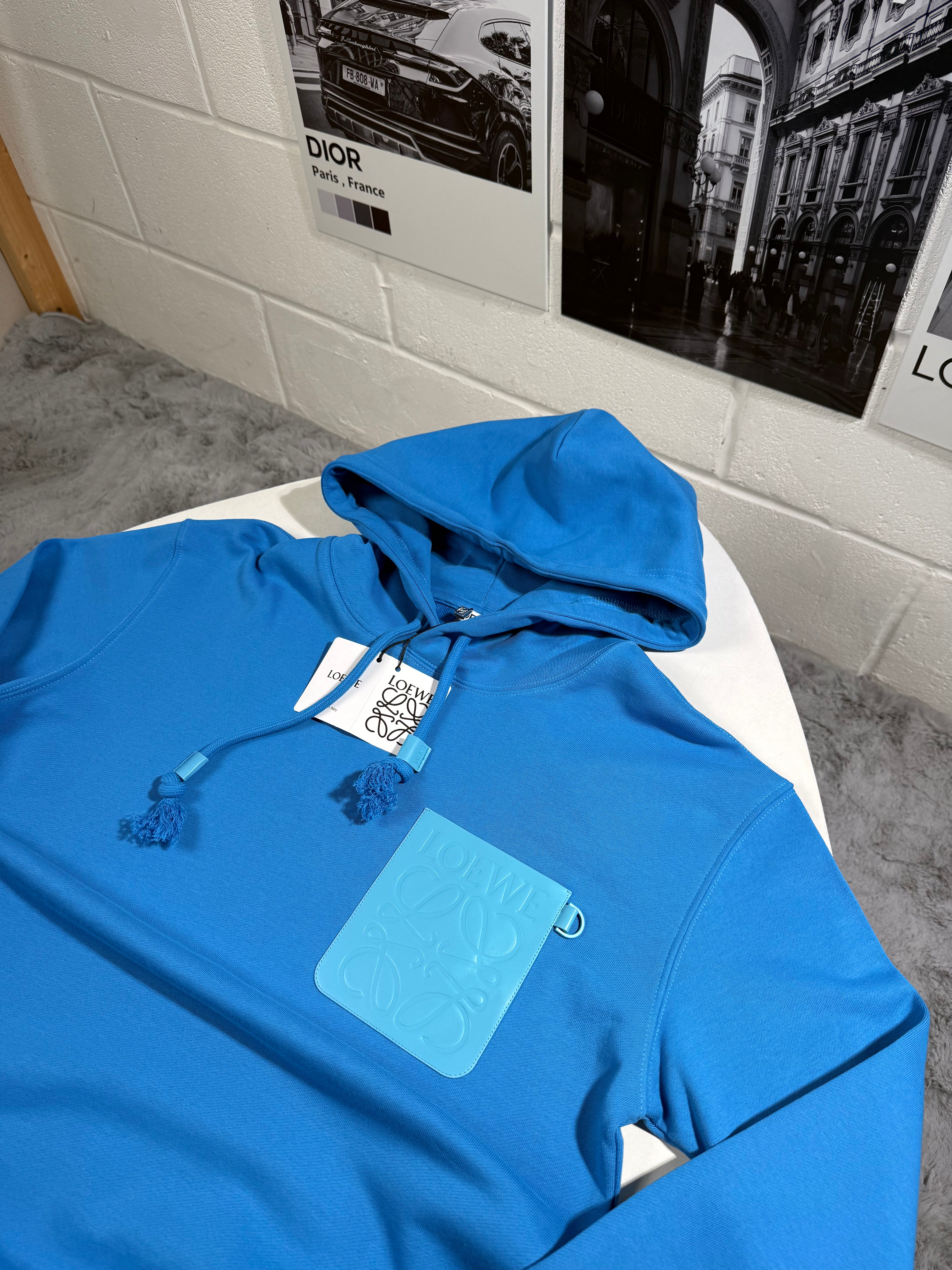 LO PATCH POCKET HOODIE