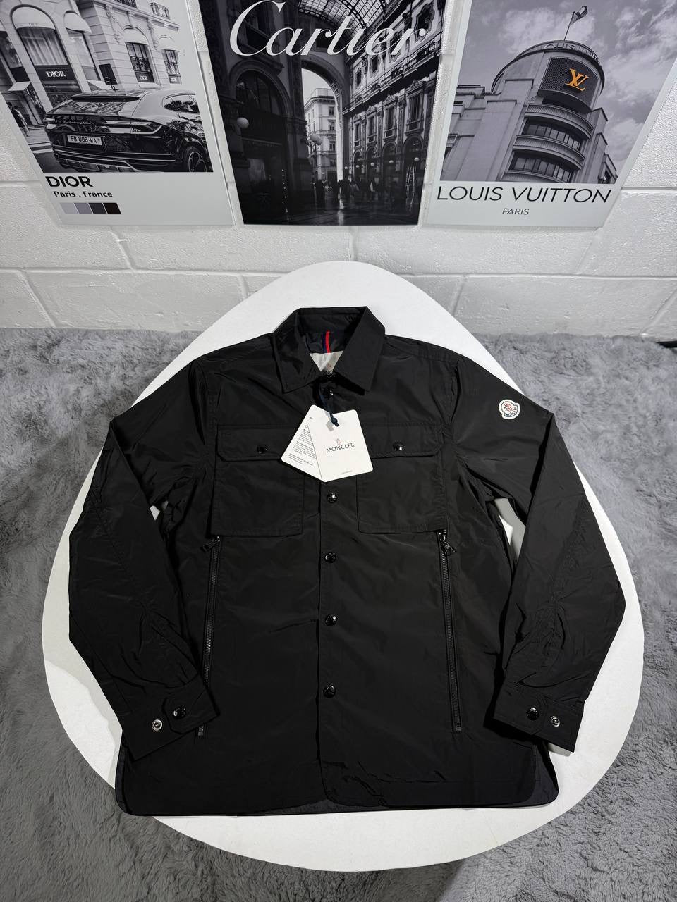 MNCLR FREMA BLACK WINDBREAKER