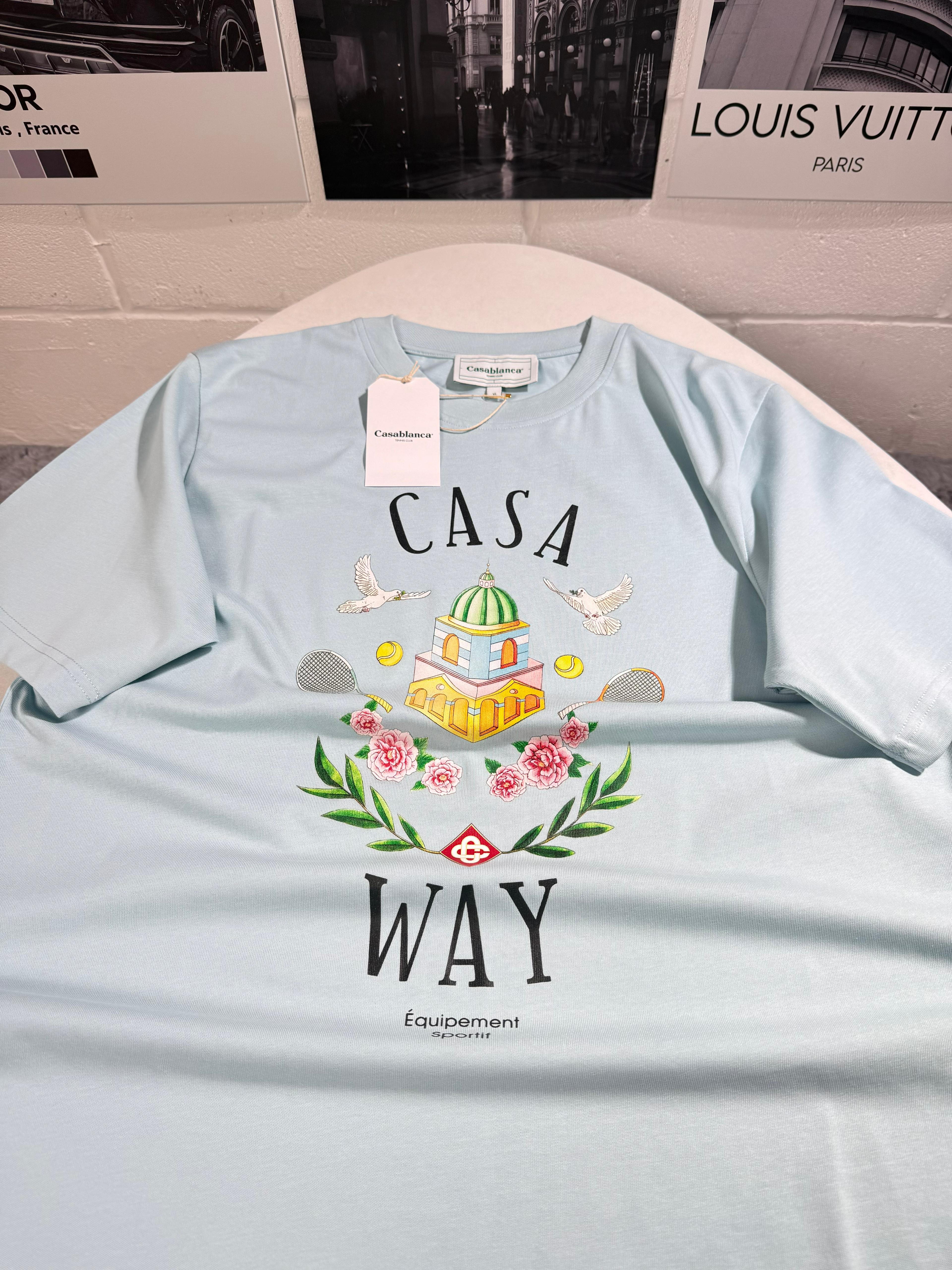 CASA PRINTED COTTON TSHIRT