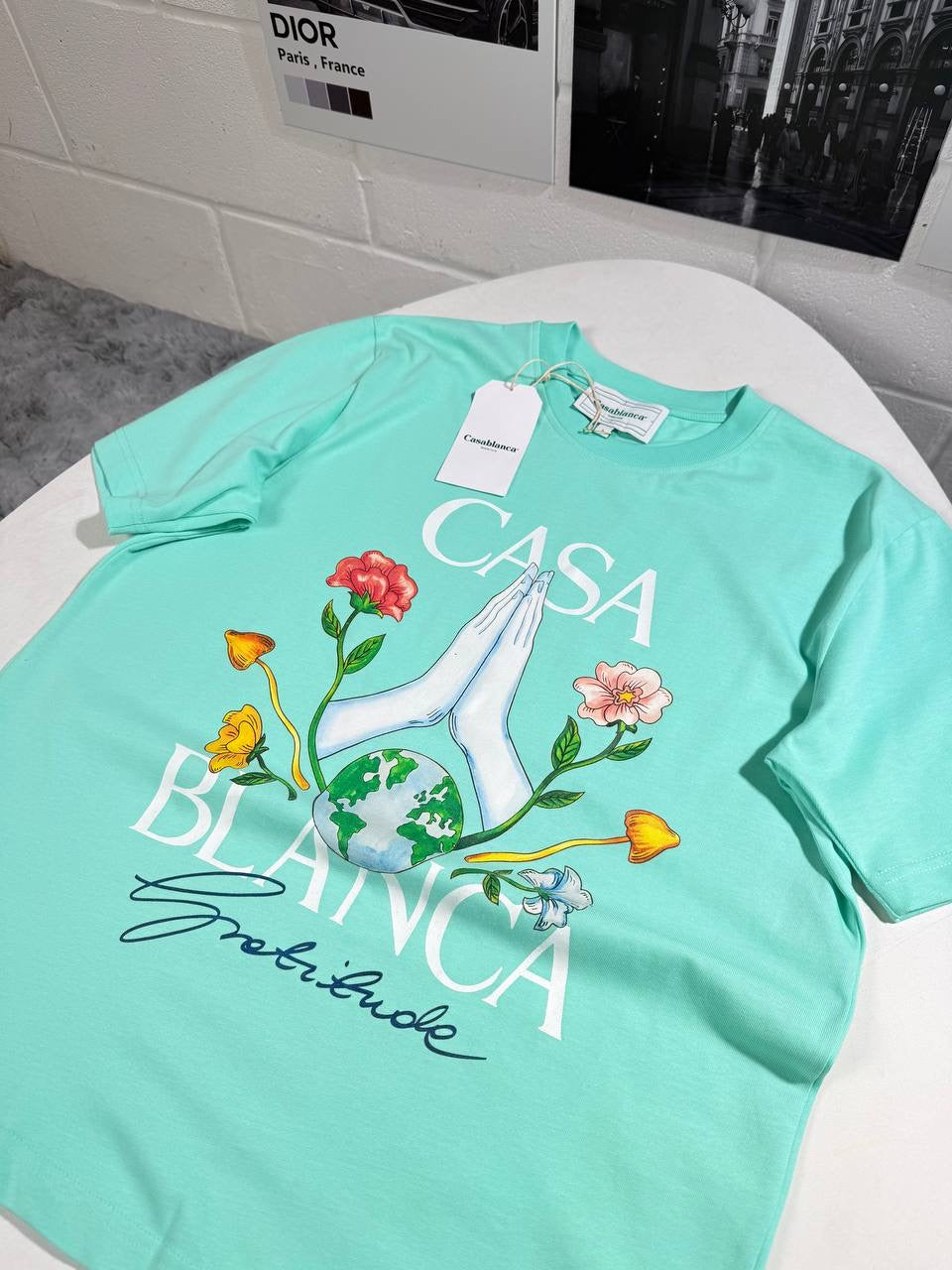 CASA PRINTED COTTON TSHIRT