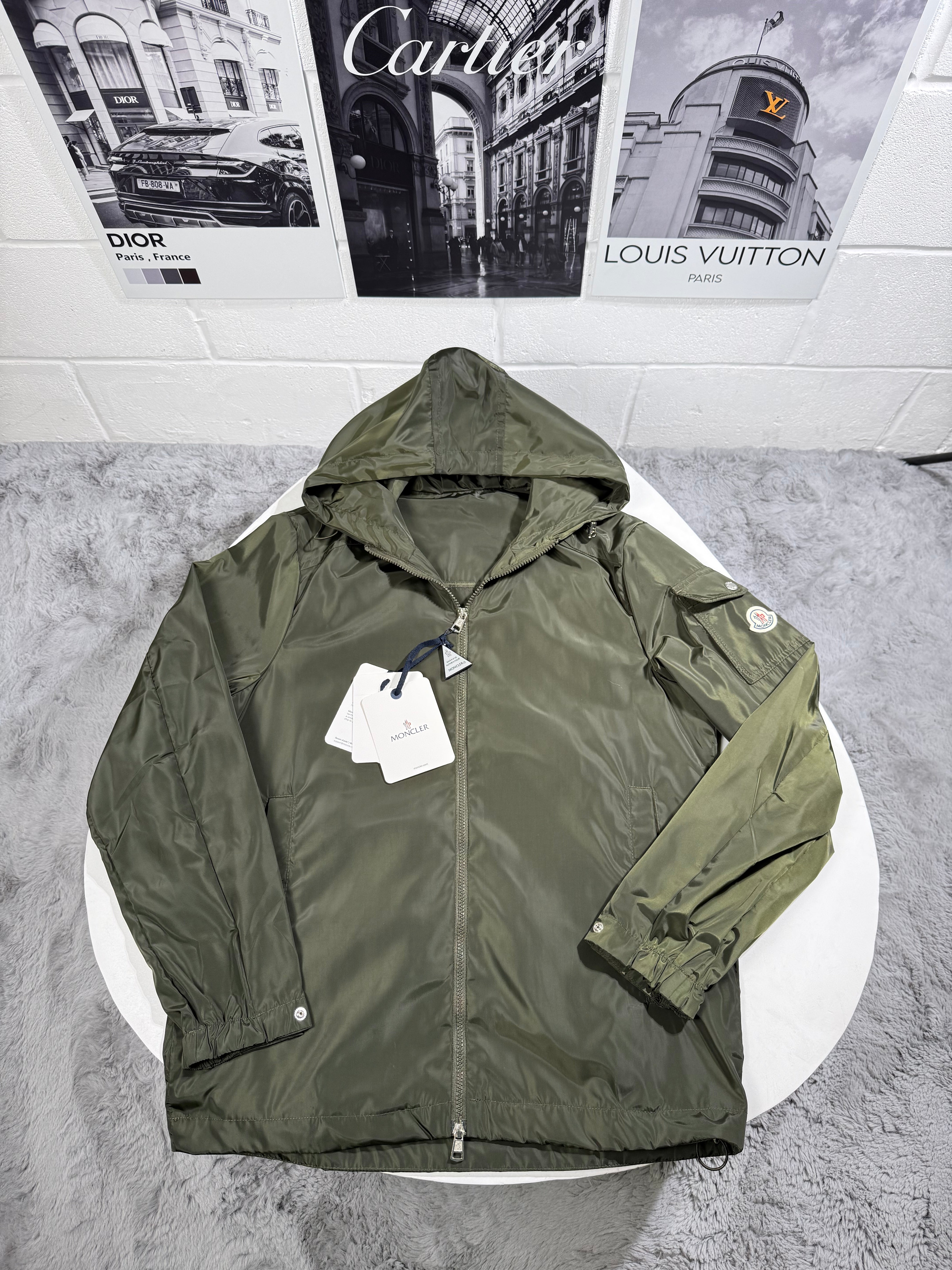 MNCLR POCKET LOGO JACKET