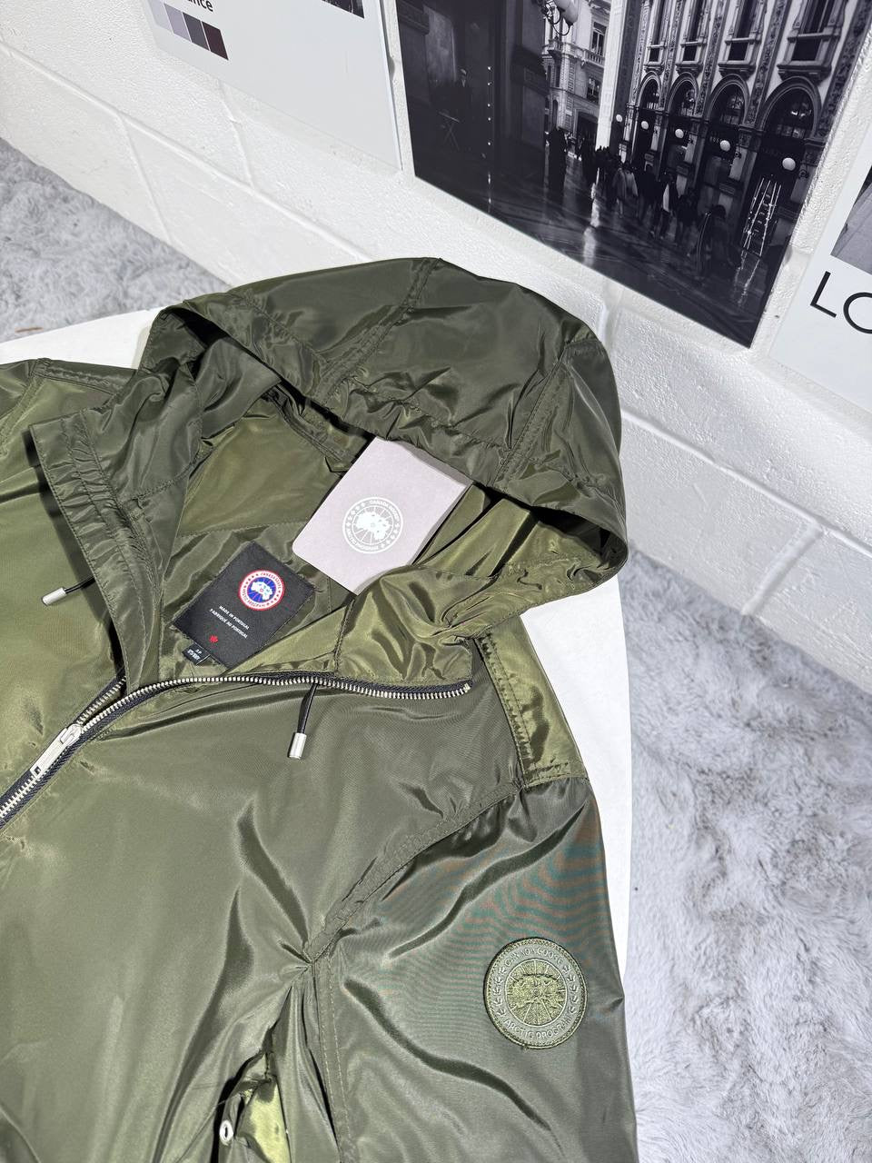 CG GHOST LOGO WINDBREAKER