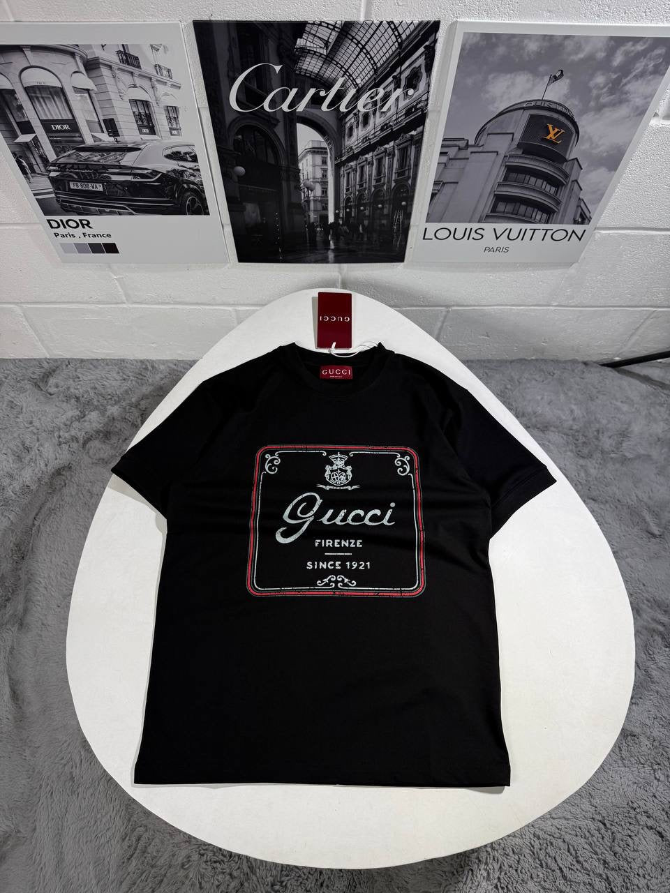 UCCI FIRENZE T SHIRT BLACK
