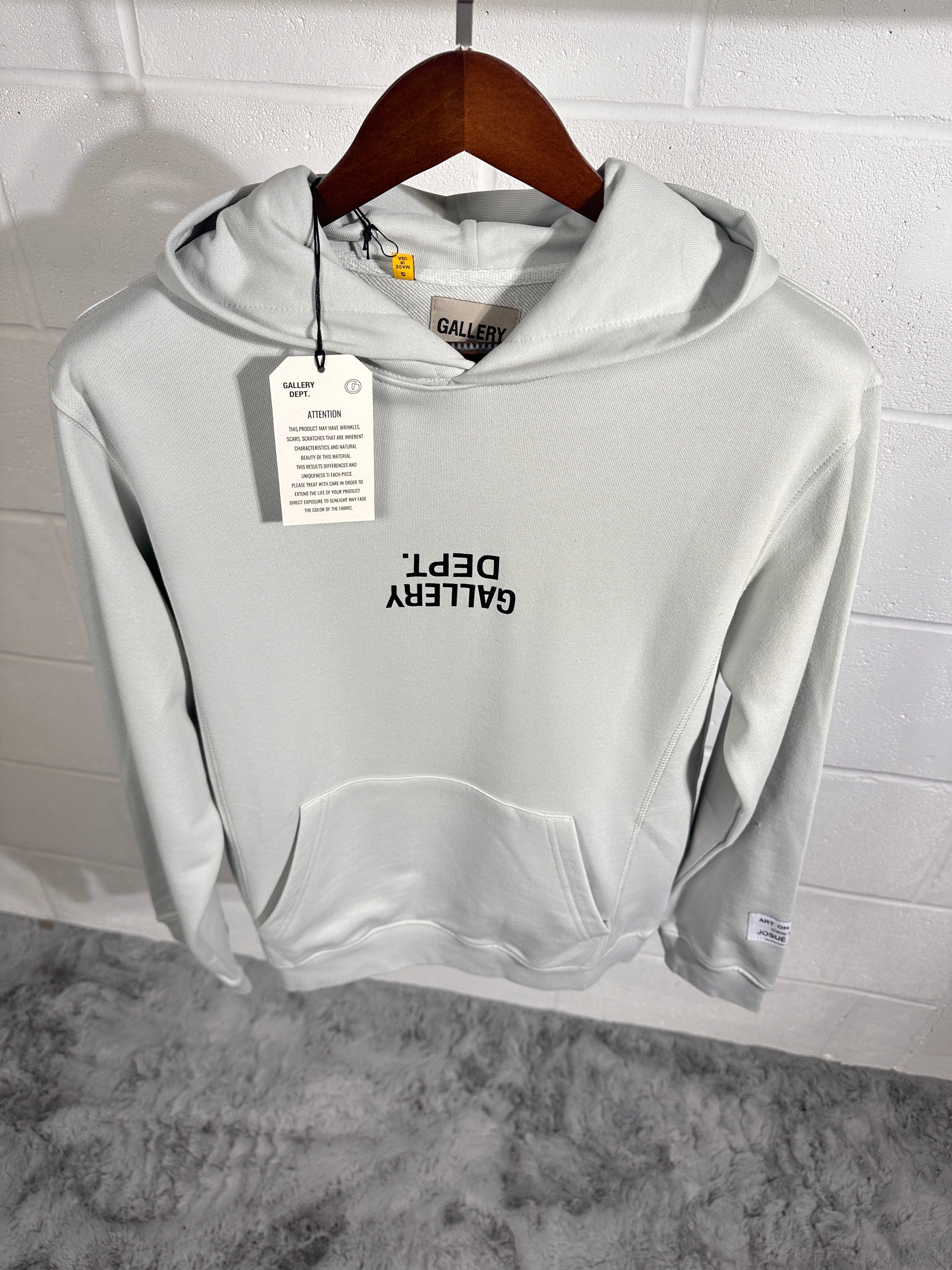 Sweat à capuche gris Gallery Dept