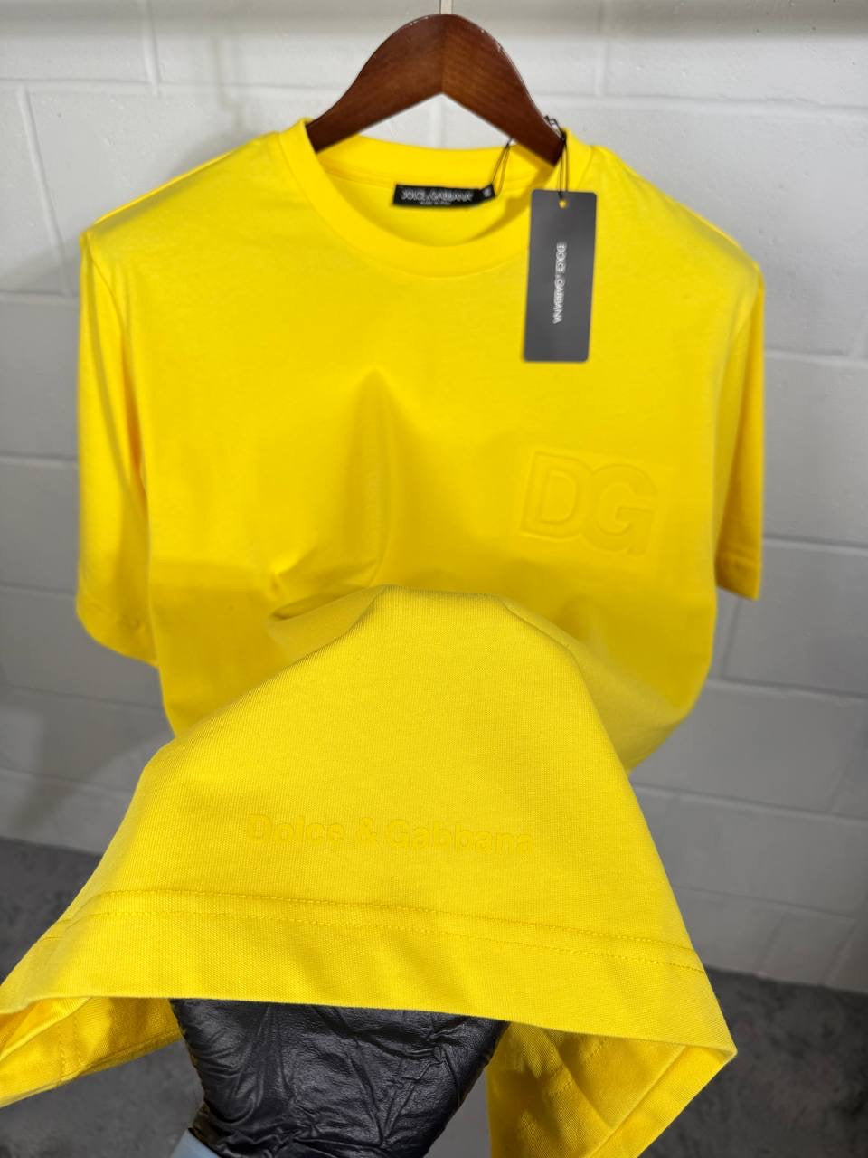 D&G YELLOW TEE