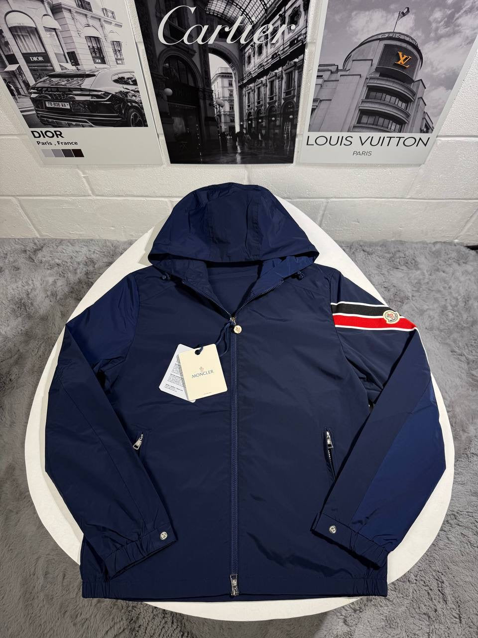 MNCLR CLAUT WINDBREAKER NAVY