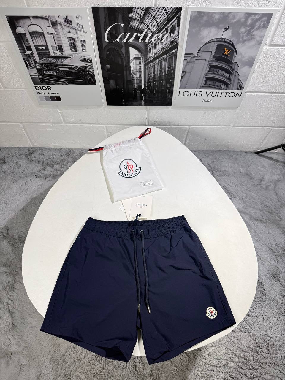 MNCLR LOGO SWIM SHORTS