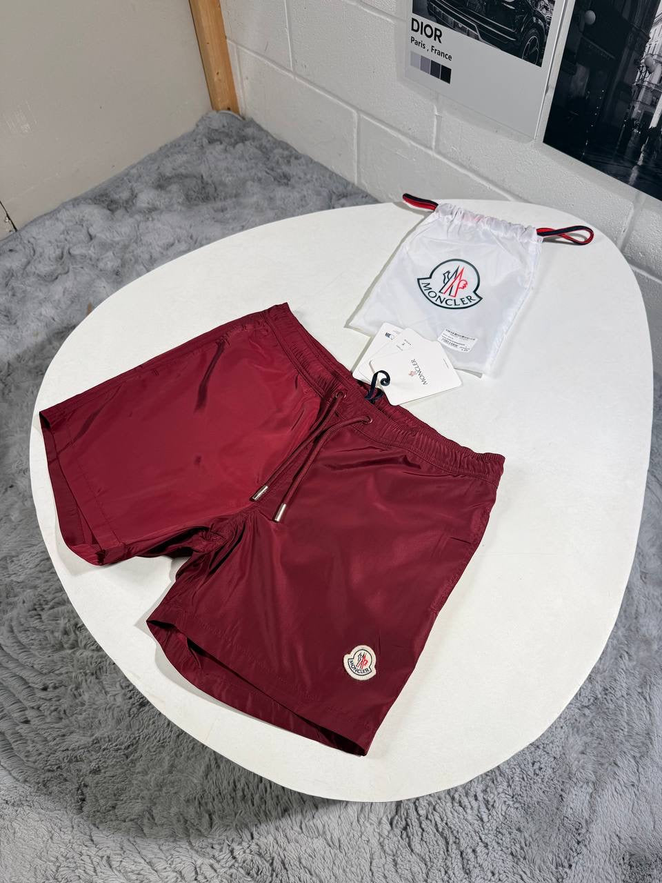 MNCLR LOGO SWIM SHORTS