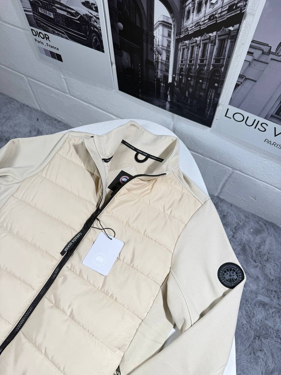 CG ZIP UP BEIGE