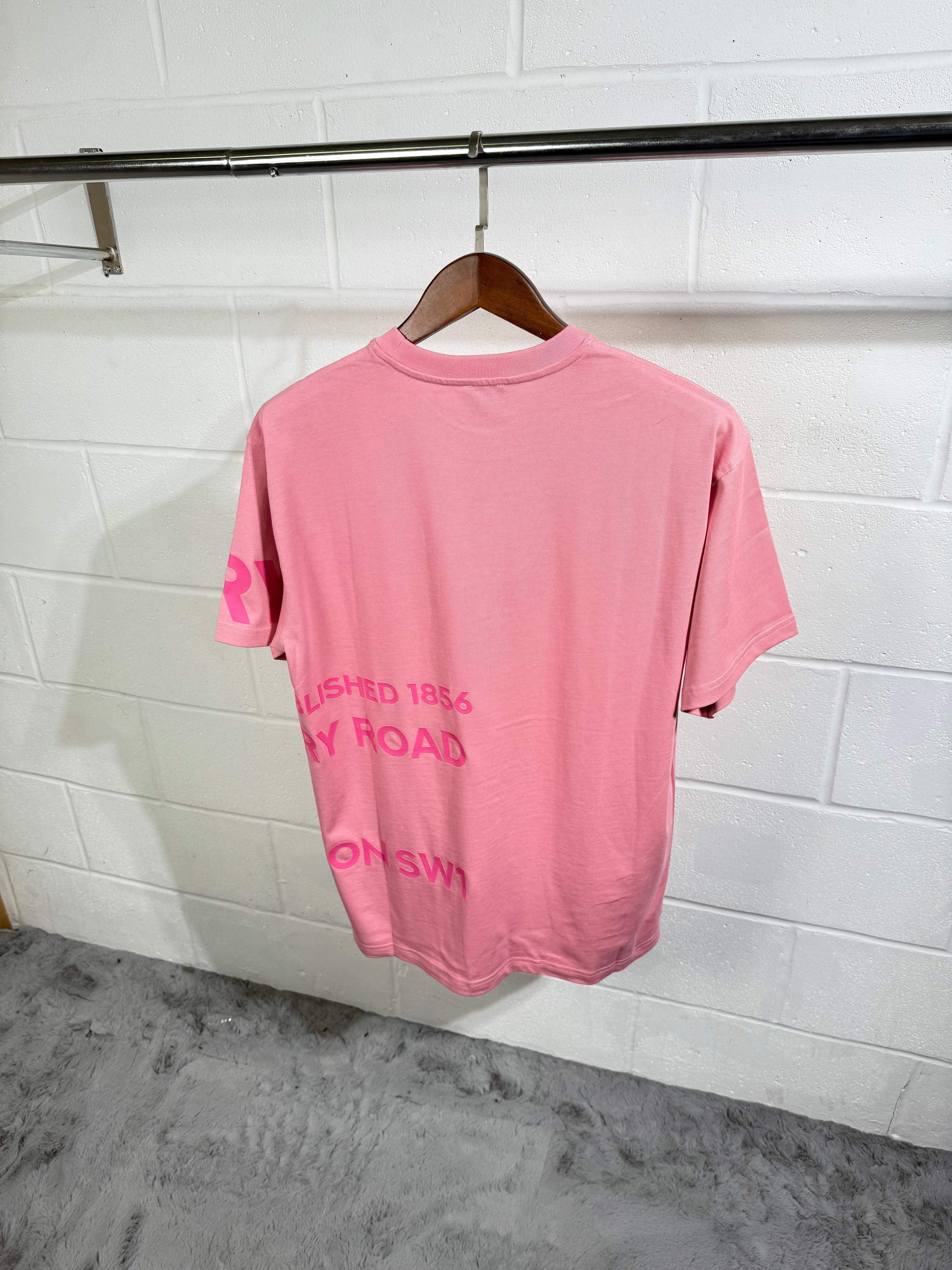 BURB OVERSIZED TEE PINK