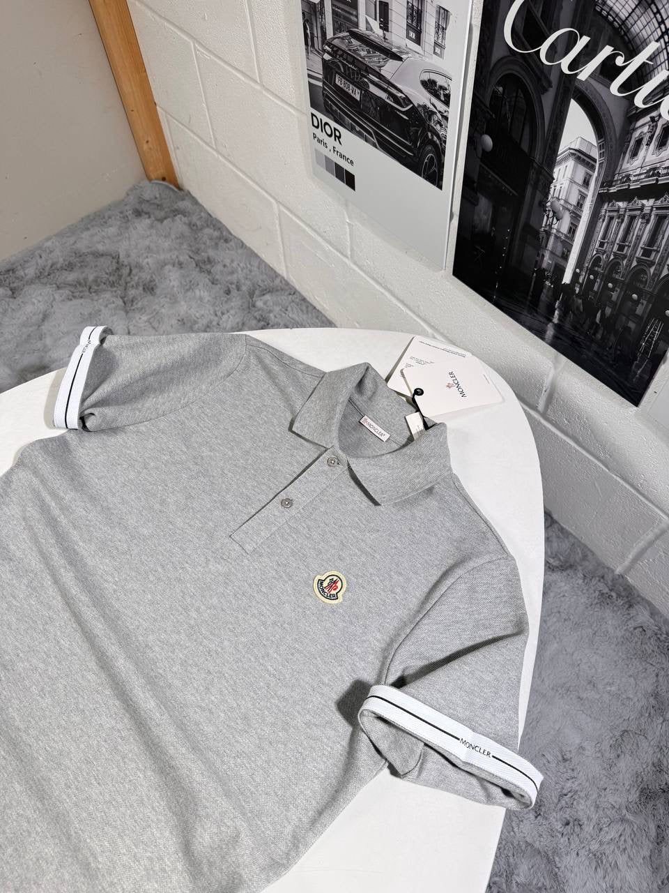MNCLR POLO GREY