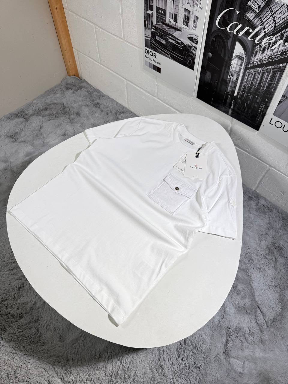 MNCLR PATCH LOGO POCKET TSHIRT