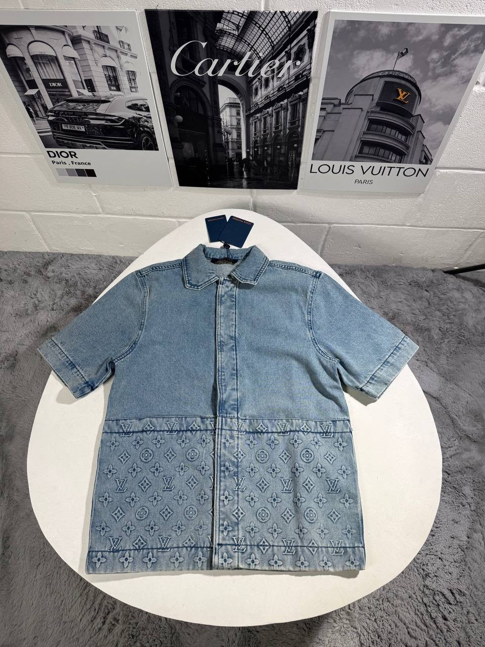 LVE DENIM MONOGRAM TRACKSUIT