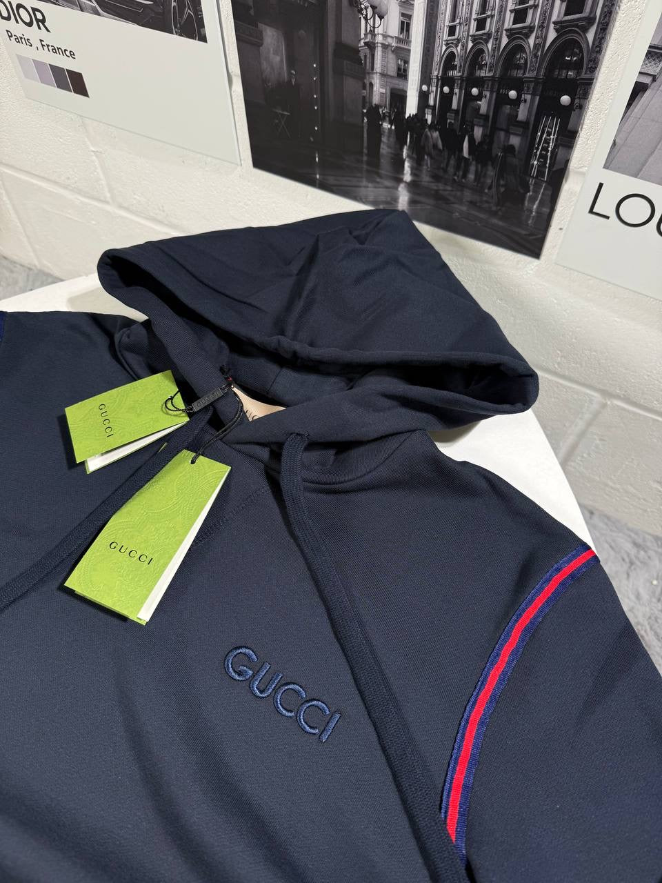 UCCI HOODIE NAVY