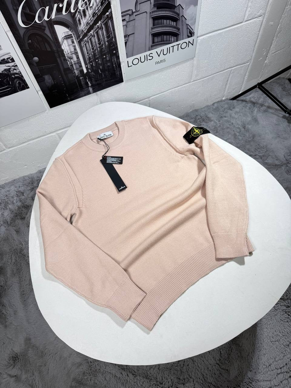 SI KNITTED JUMPER BEIGE