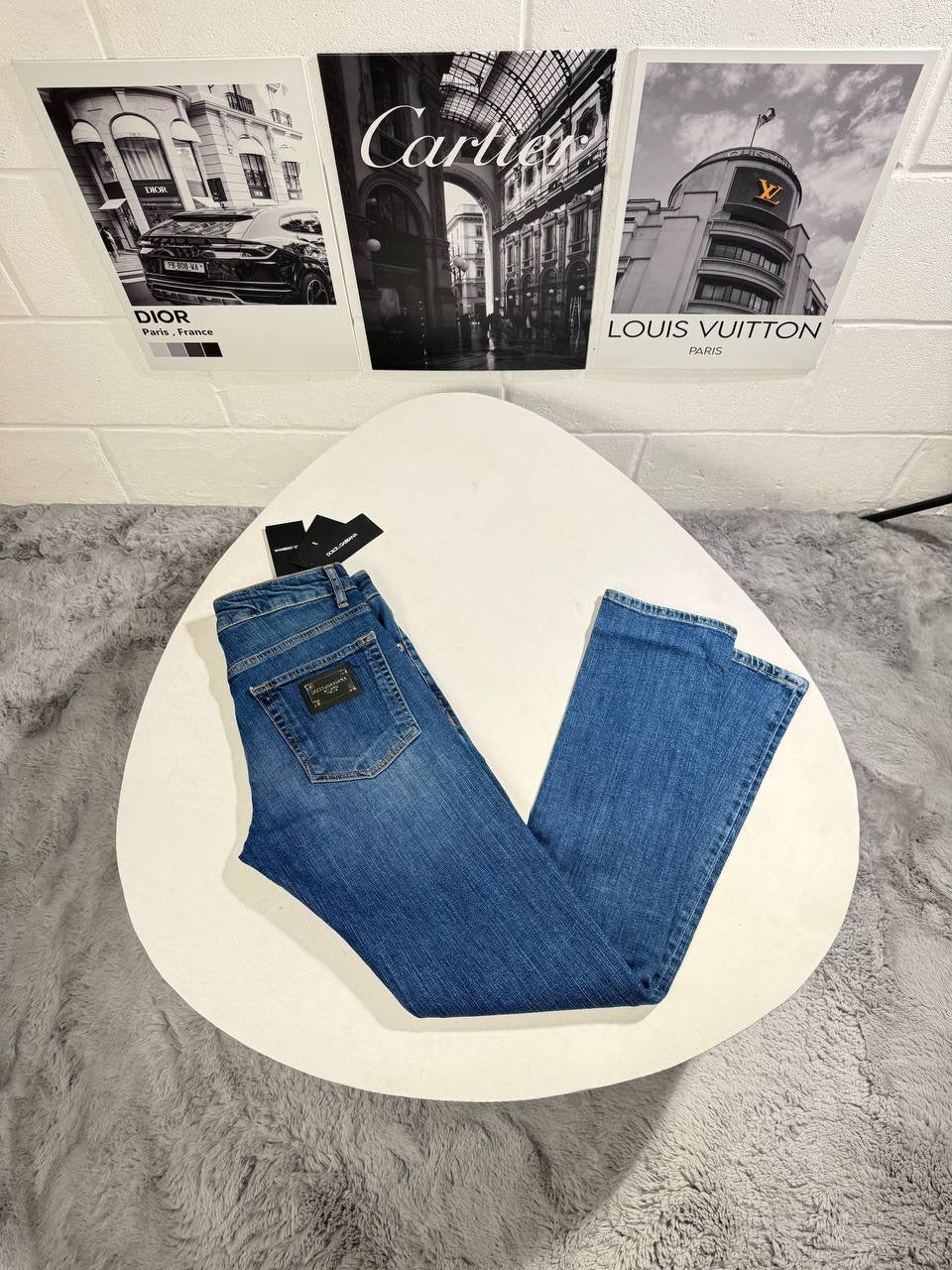 D&G LOGO JEANS