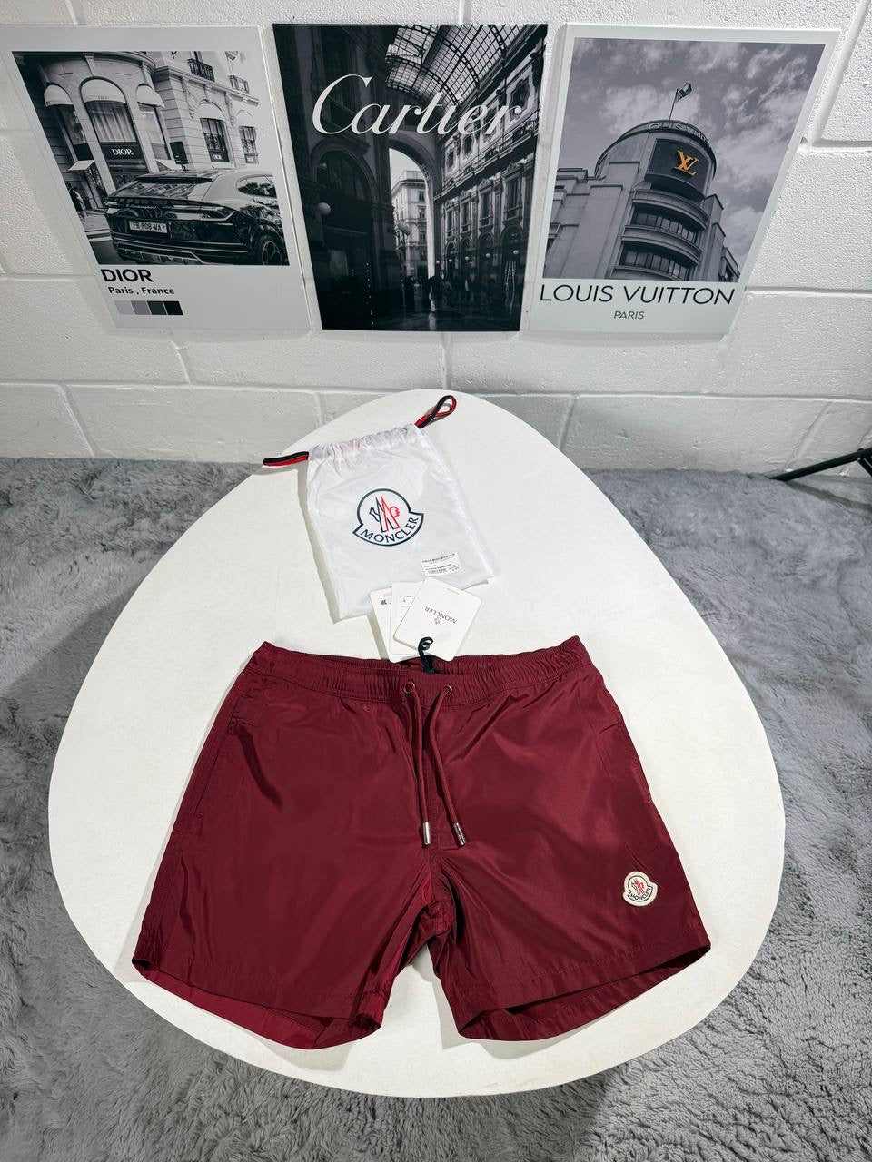MNCLR LOGO SWIM SHORTS