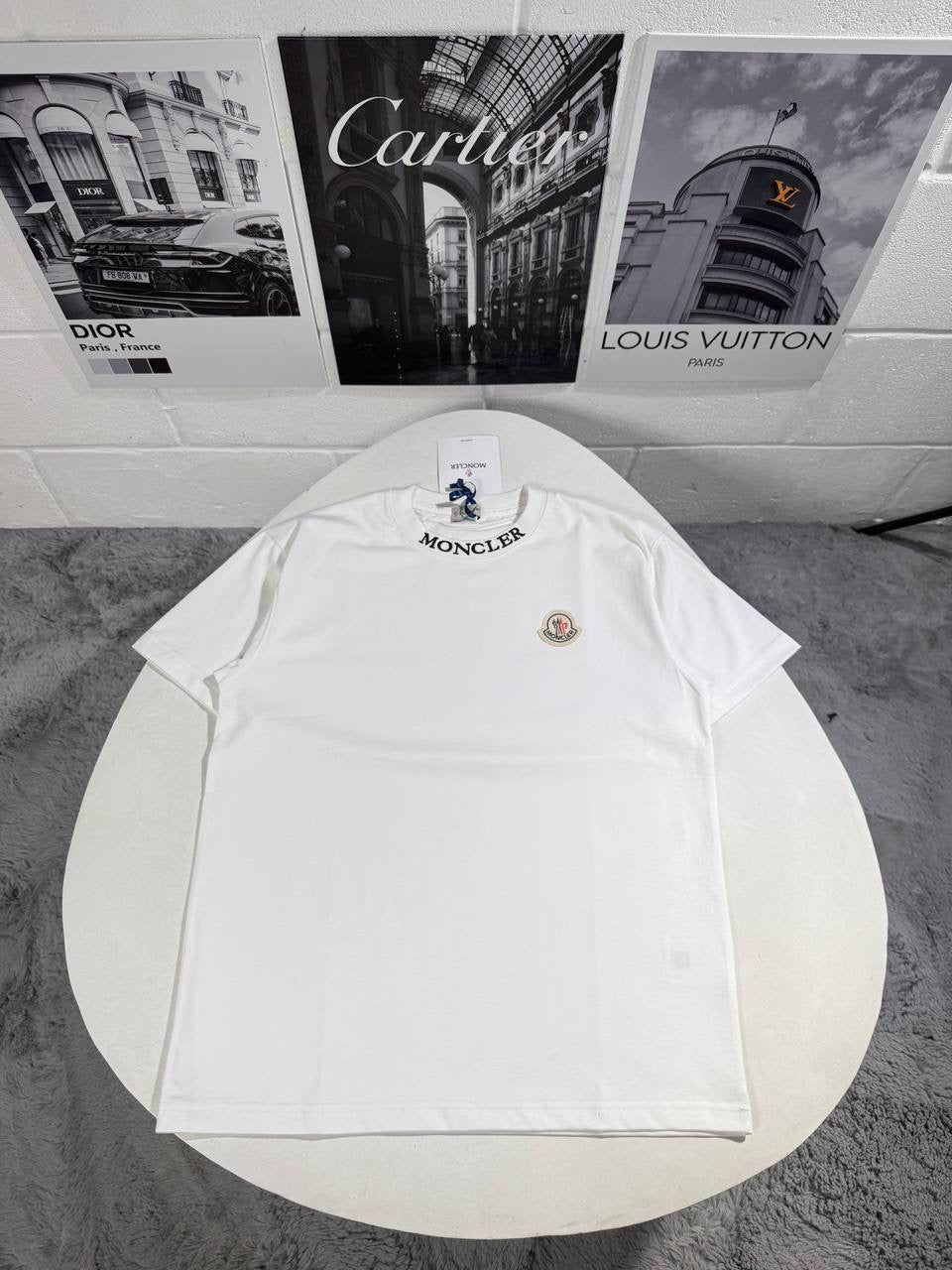 MNCLR NECK LOGO SHORTSET