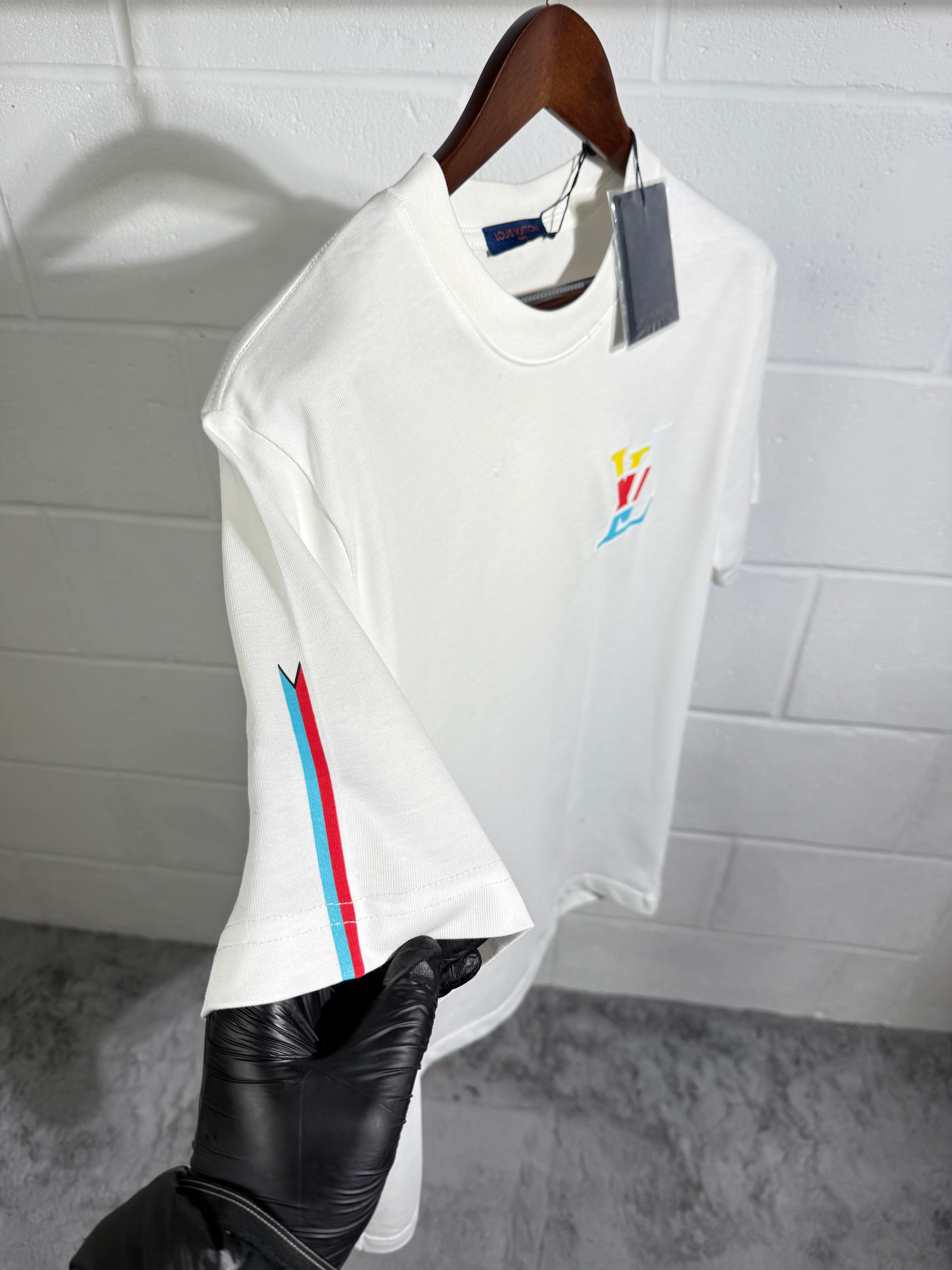 Lv tee white