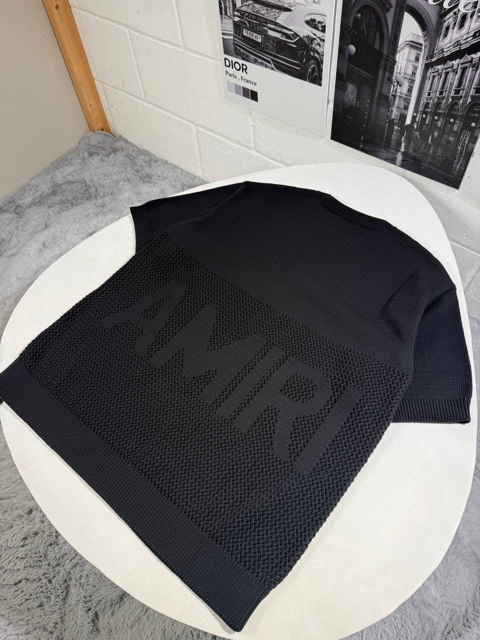 MIRI CROCHET KNITTED TSHIRT by Stock supplier