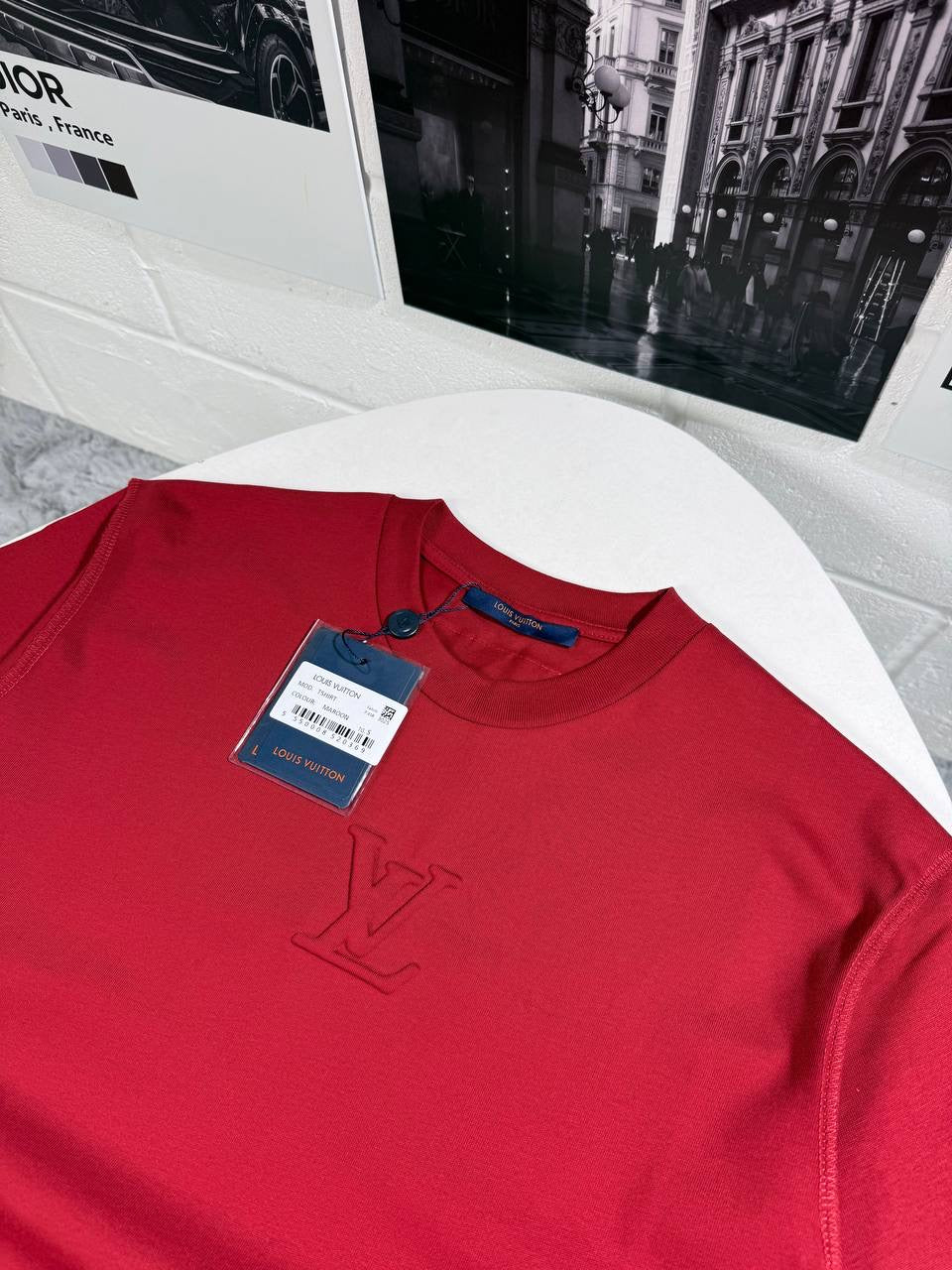 LVE LOGO TSHIRT MAROON