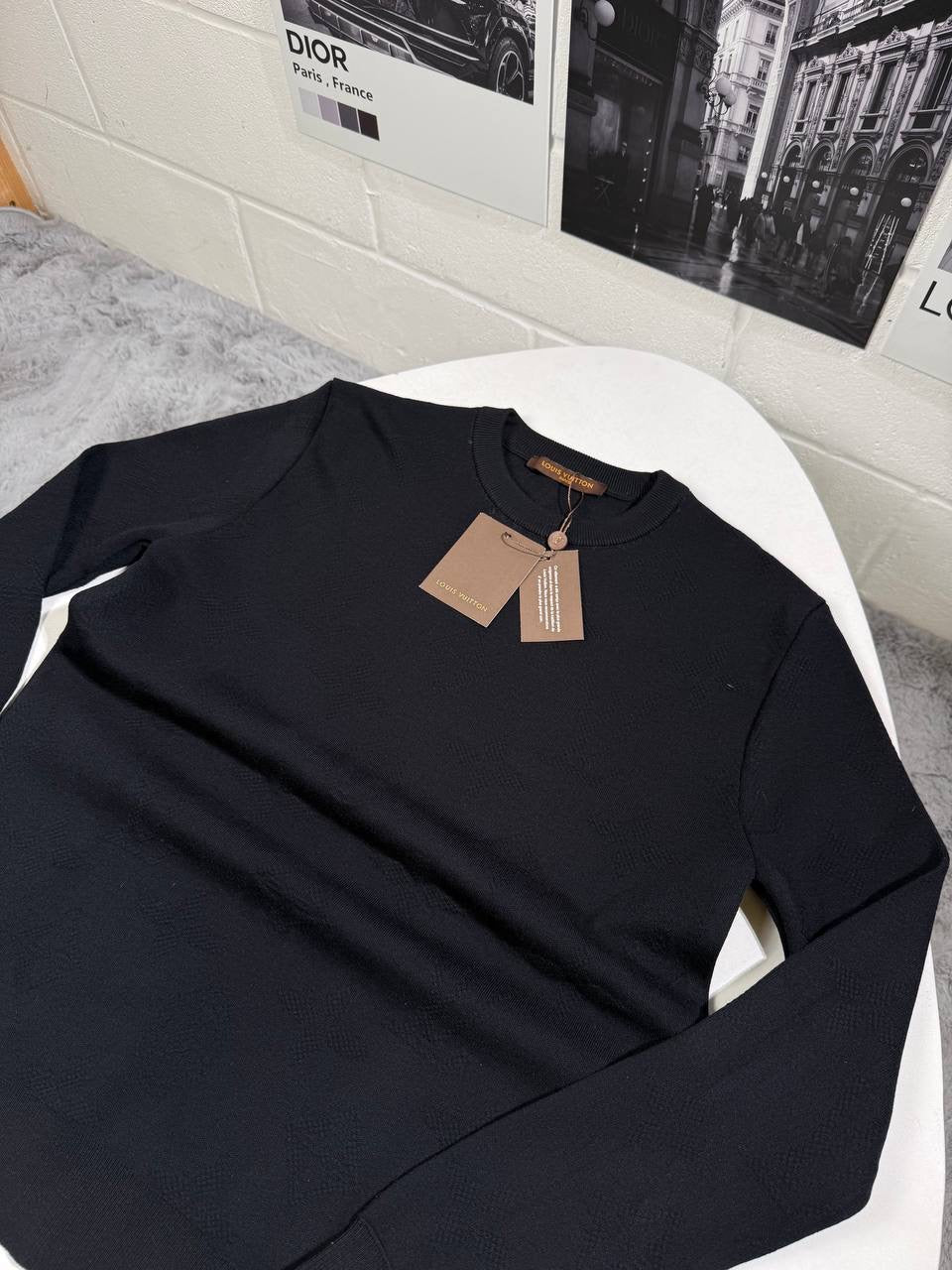 LVE KNITTED JUMPER BACK