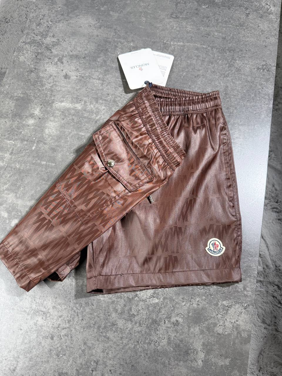 MNCLR MONOGRAMMED SHORTS