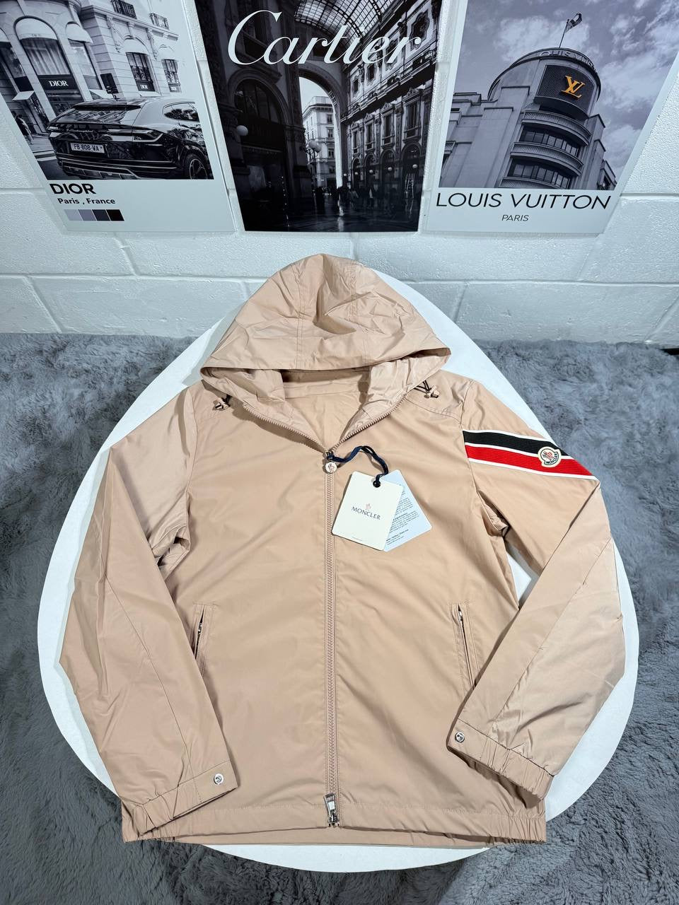MNCLR CLAUT WINDBREAKER BEIGE