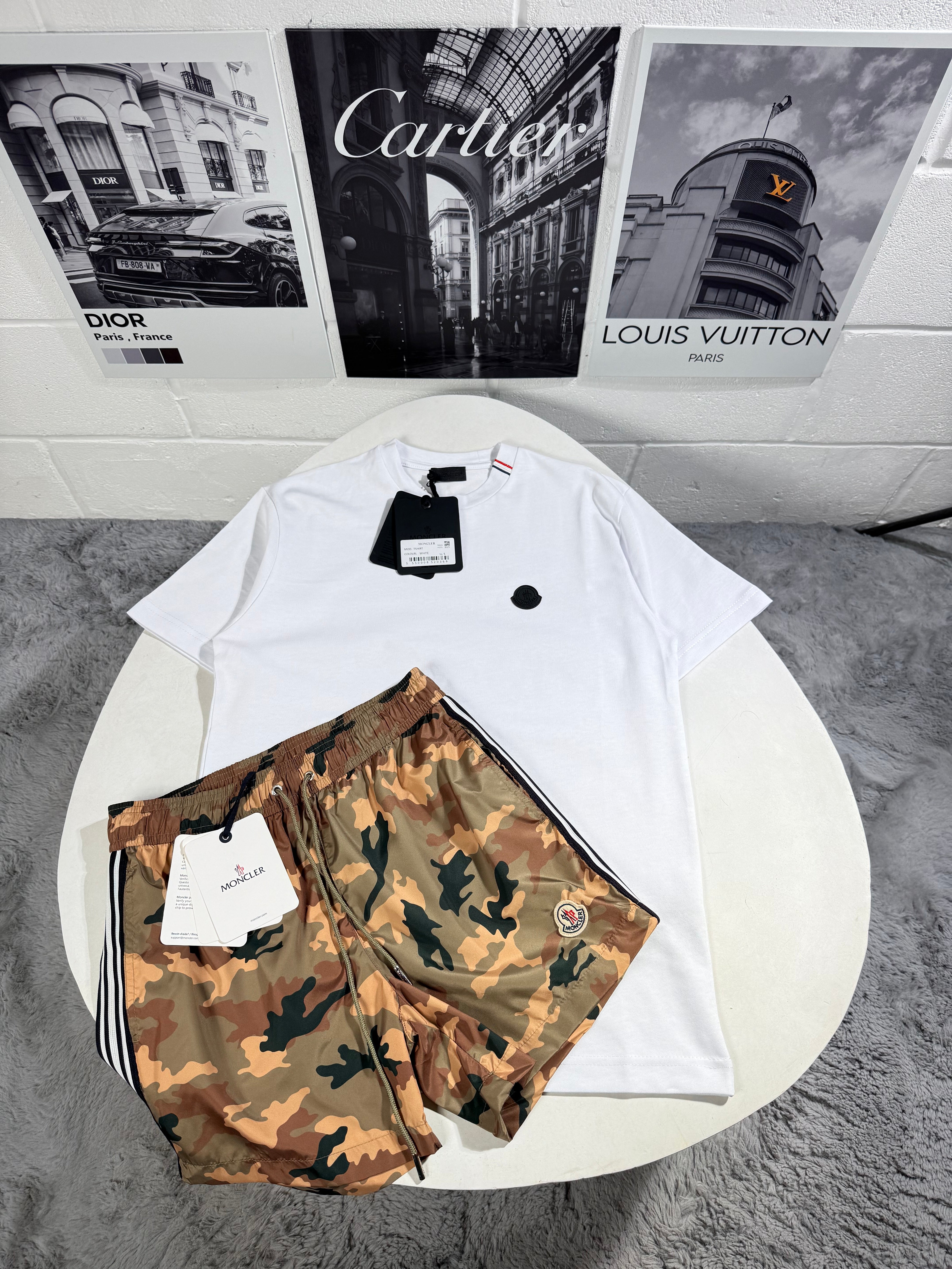 MNCLR LOGO SHORTSET