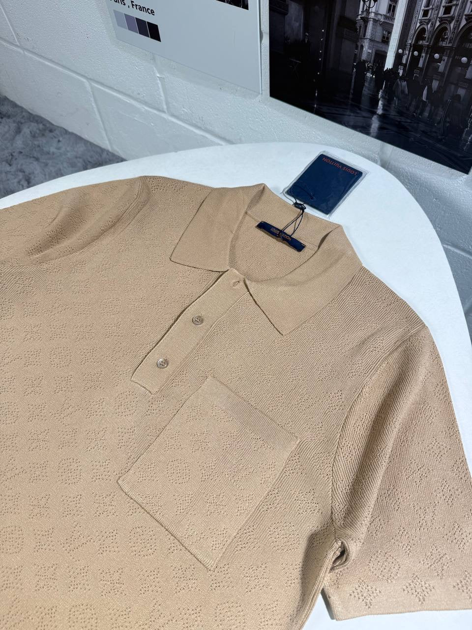 LVE KNITTED POLO by Stock supplier