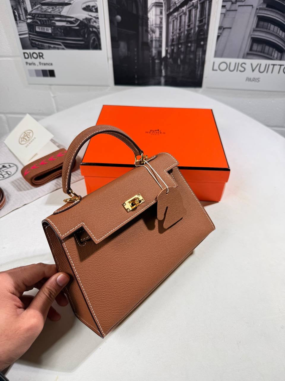 HRMS KELLY SELLIER BAG