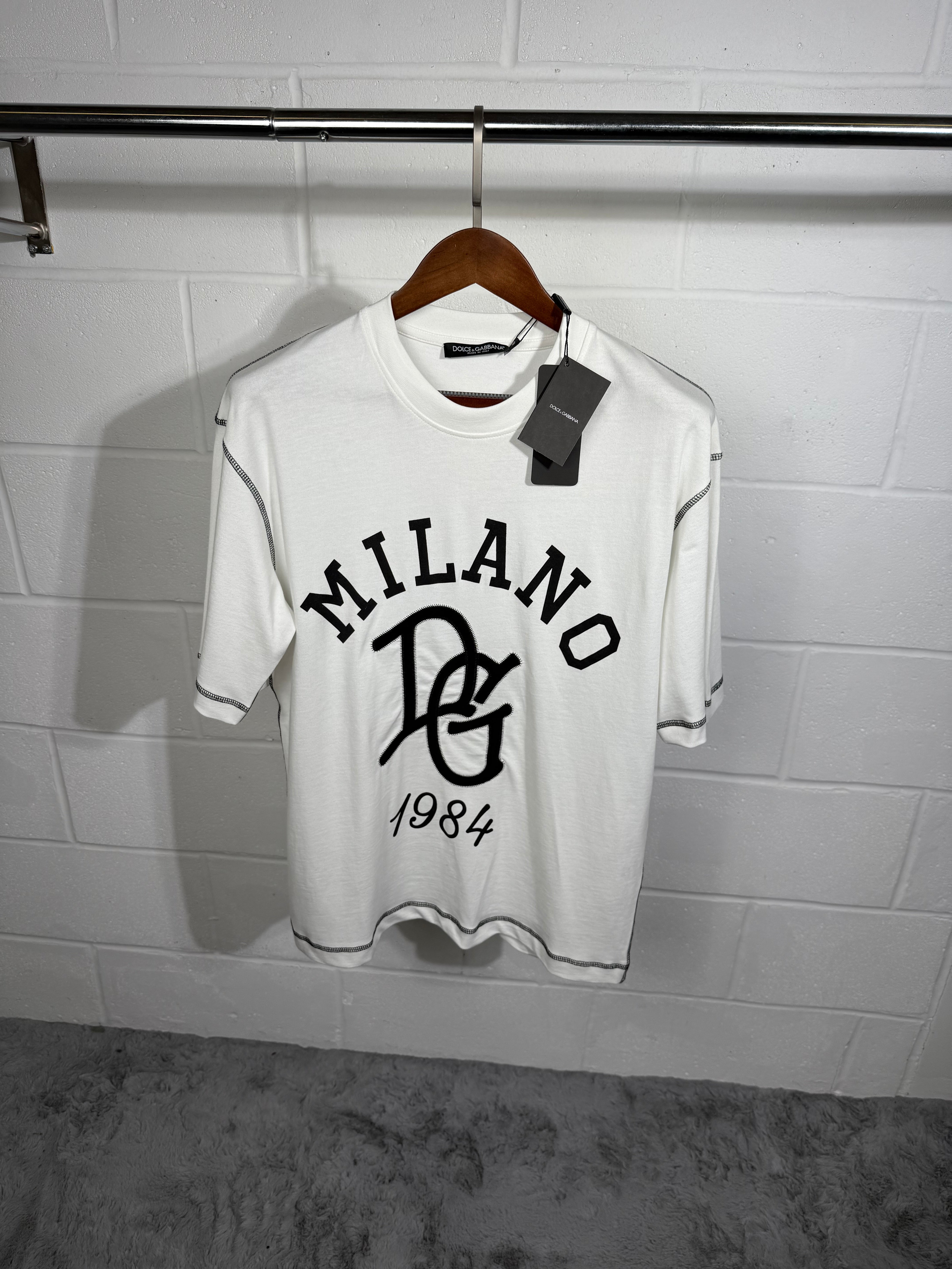 D&G WHITE OVERSHIRT