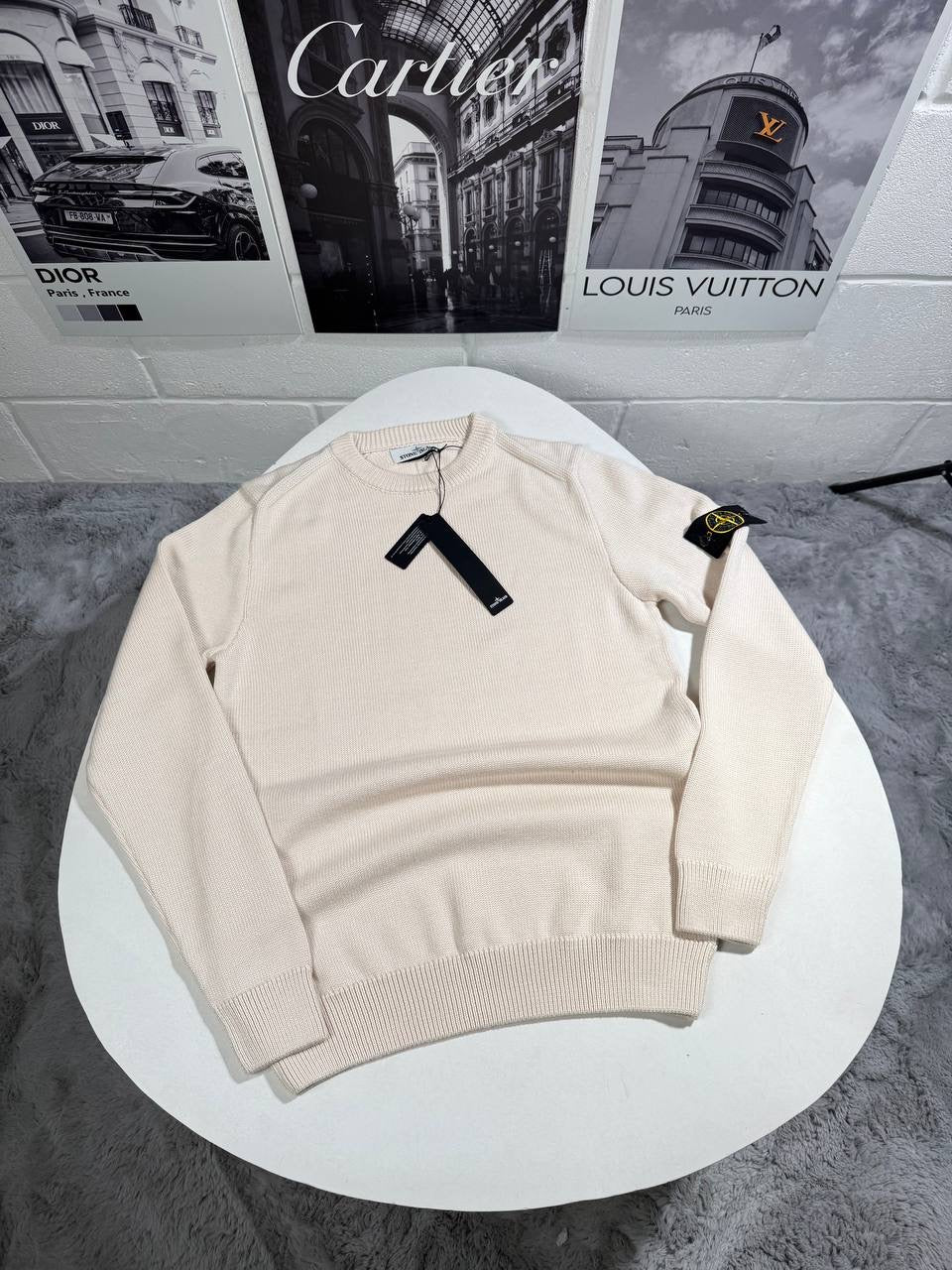 SI KNITTED CREAM