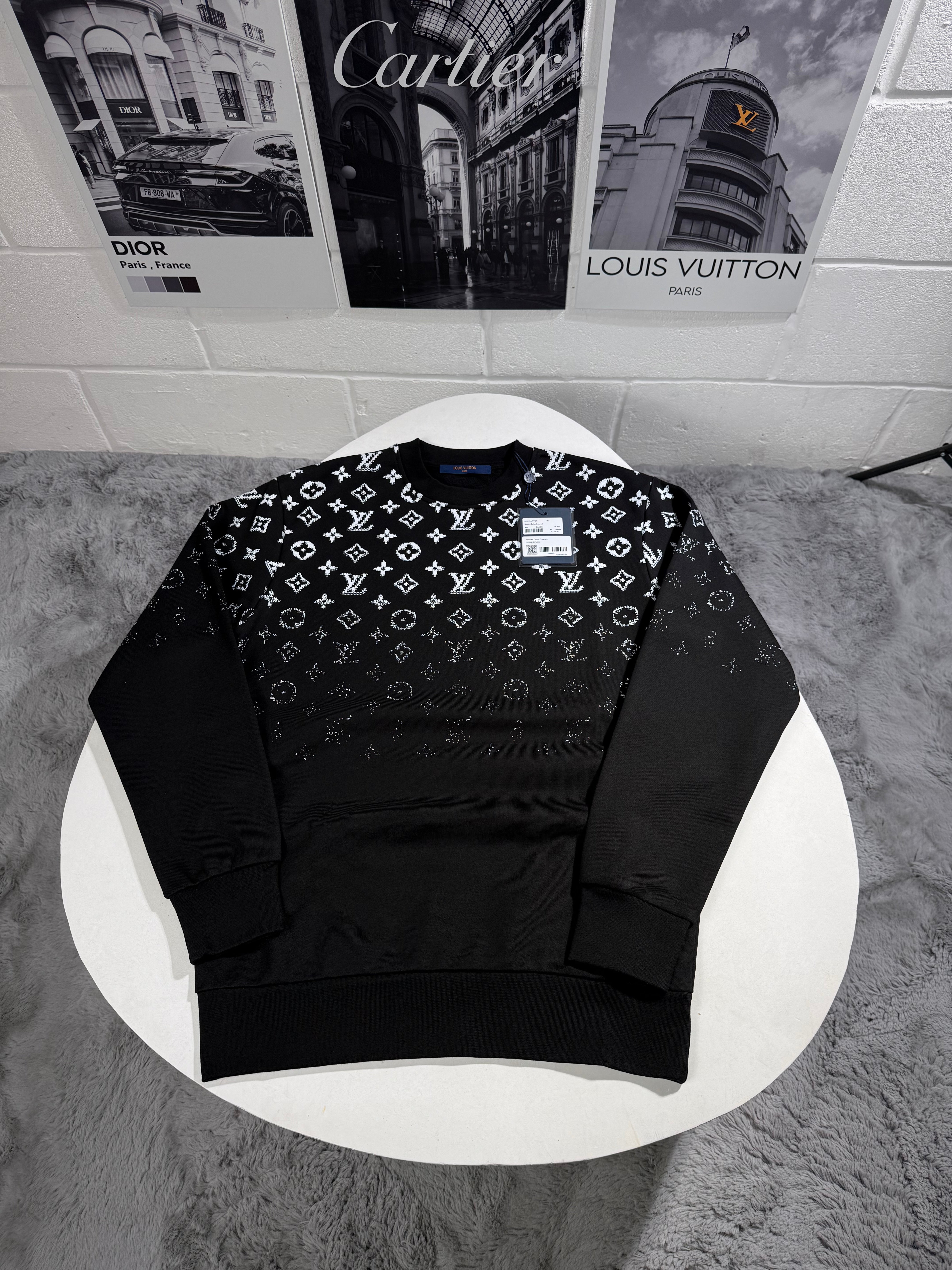 LVE GRADIENT COTTON SWEATSHIRT