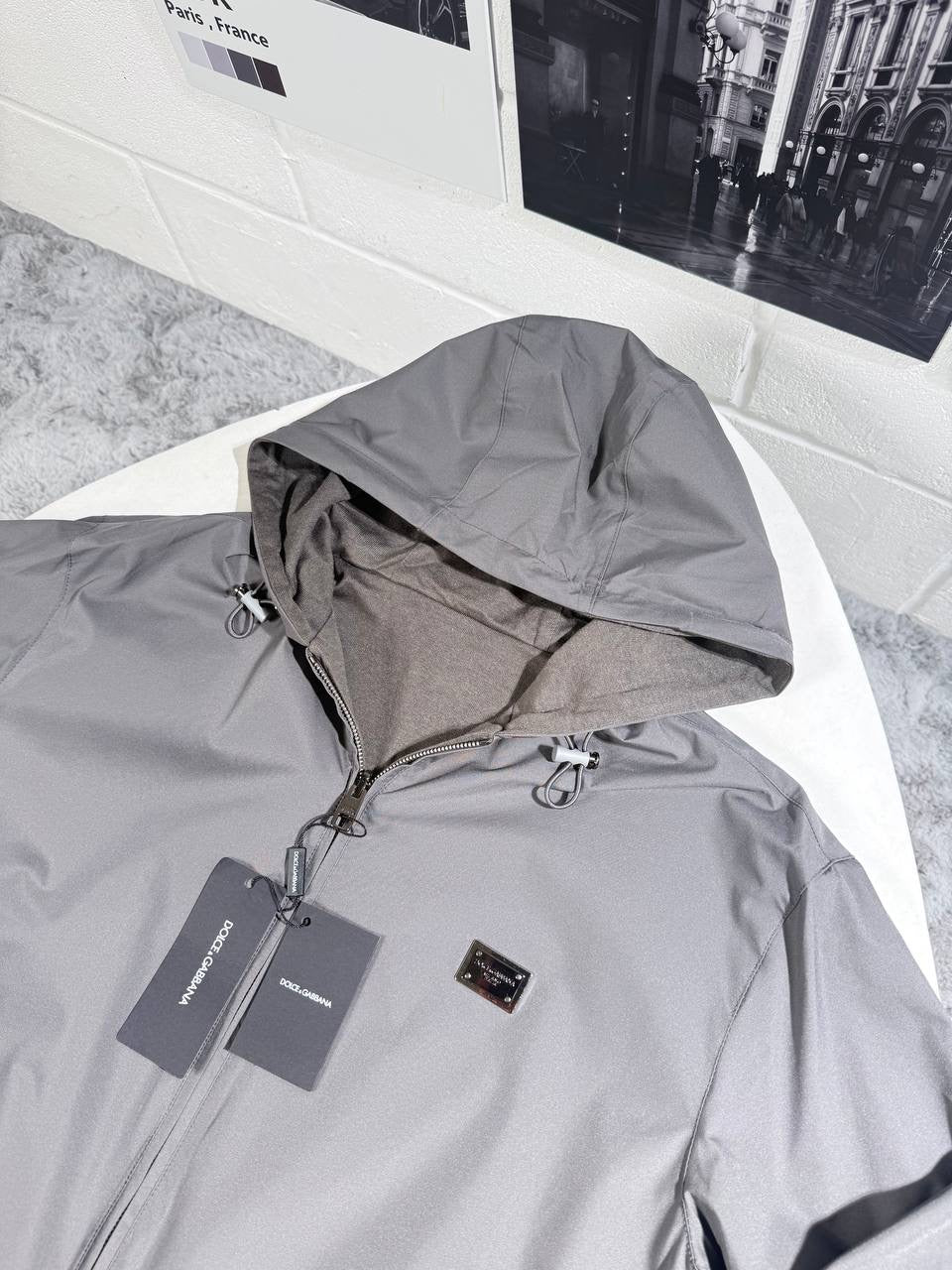 D&G REVERSIBLE WIND RSISTANT JACKET
