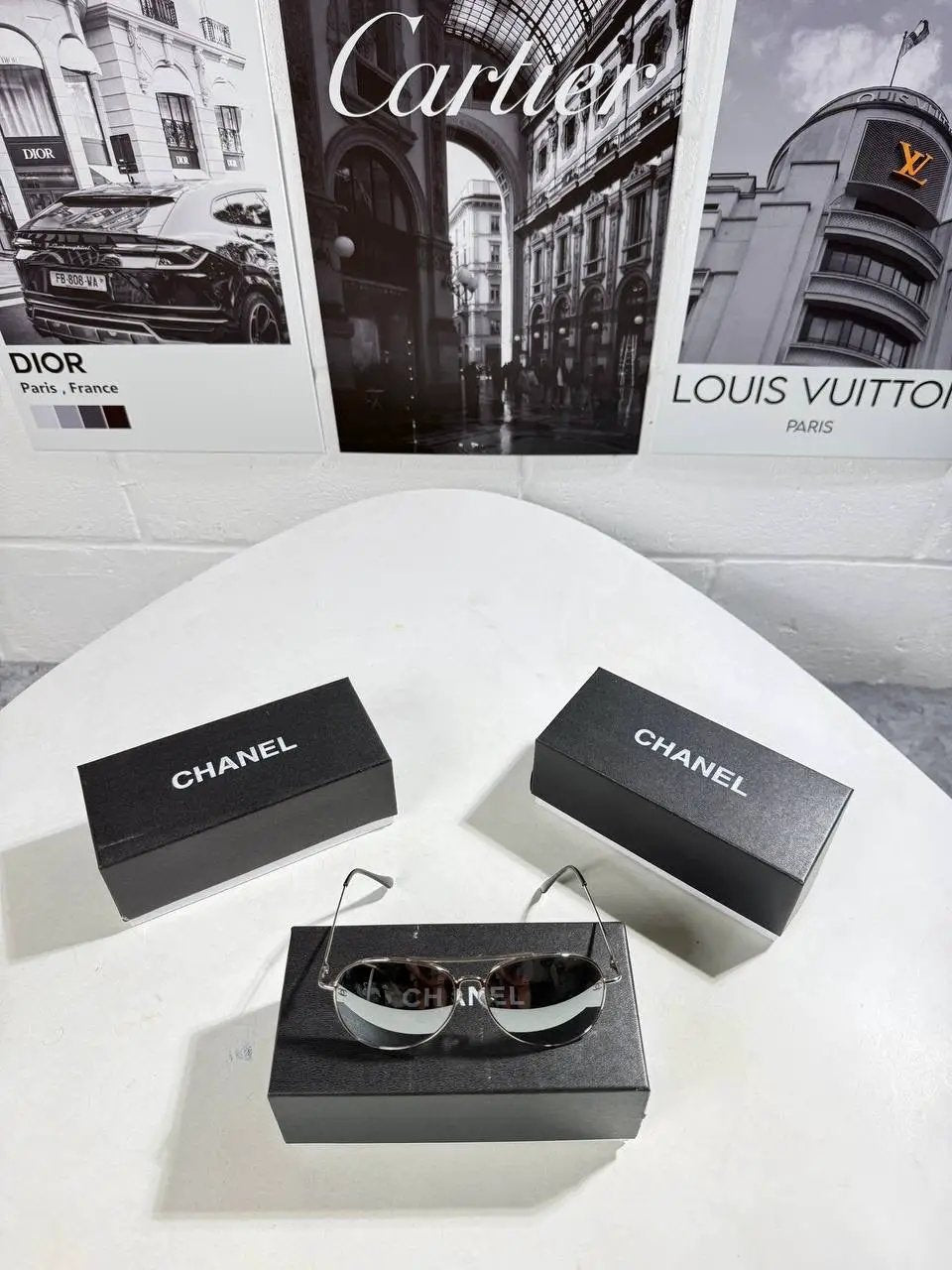 CHNL AVIATER SUNGLASSES