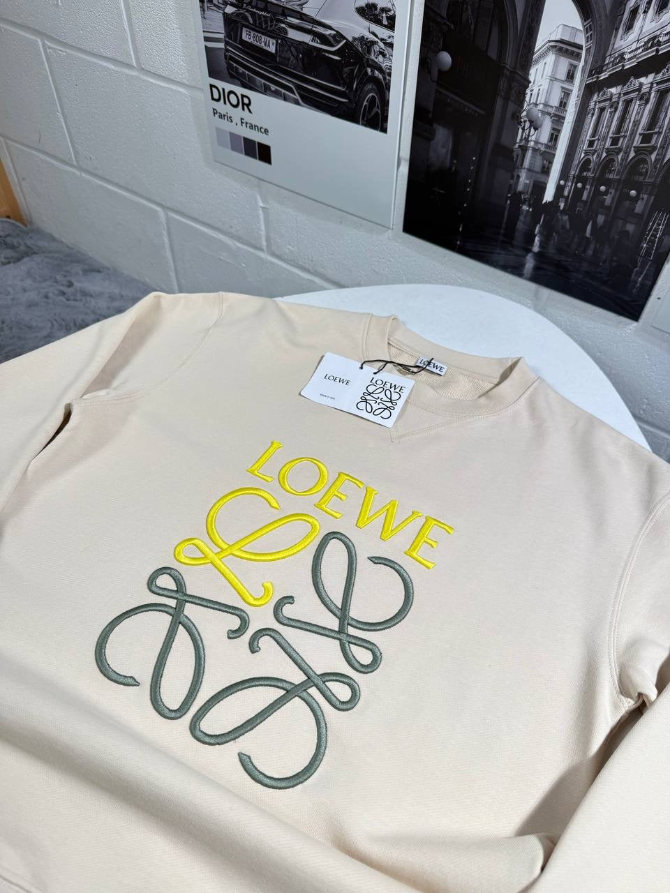 LOEWE JUMPER BEIGE