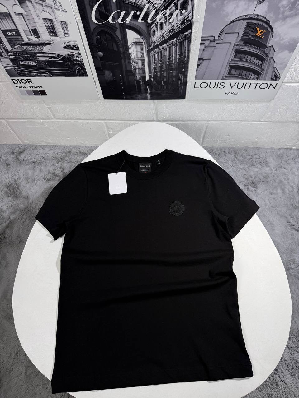 CG LOGO TEE BLACK