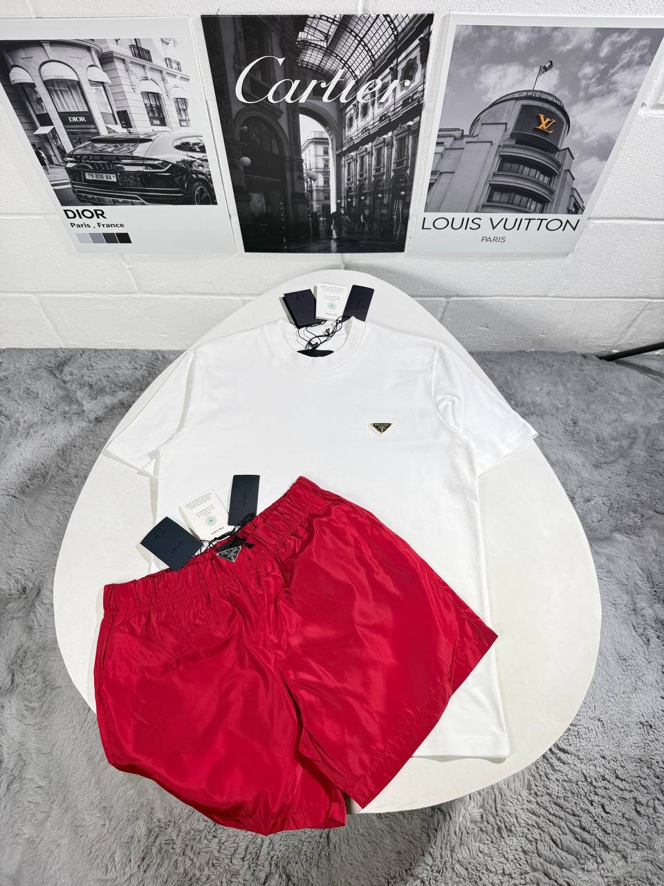 RADA BADGE LOGO SHORTSET