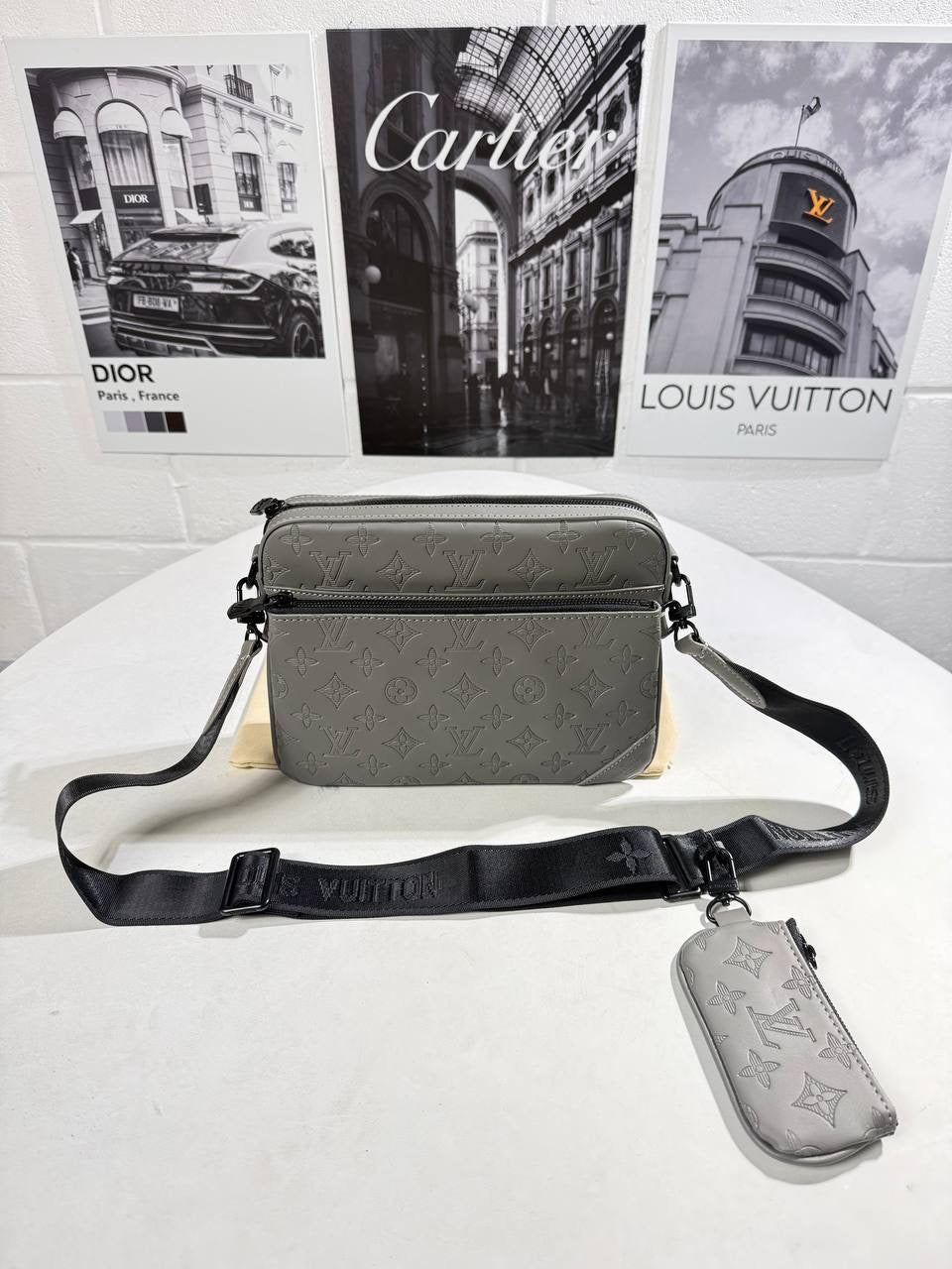 LVE MONOGRAM TRIO BAG