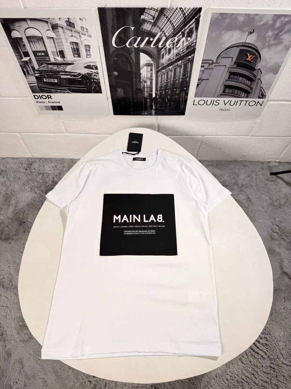 BLMN TSHIRT WHITE Stock supplier