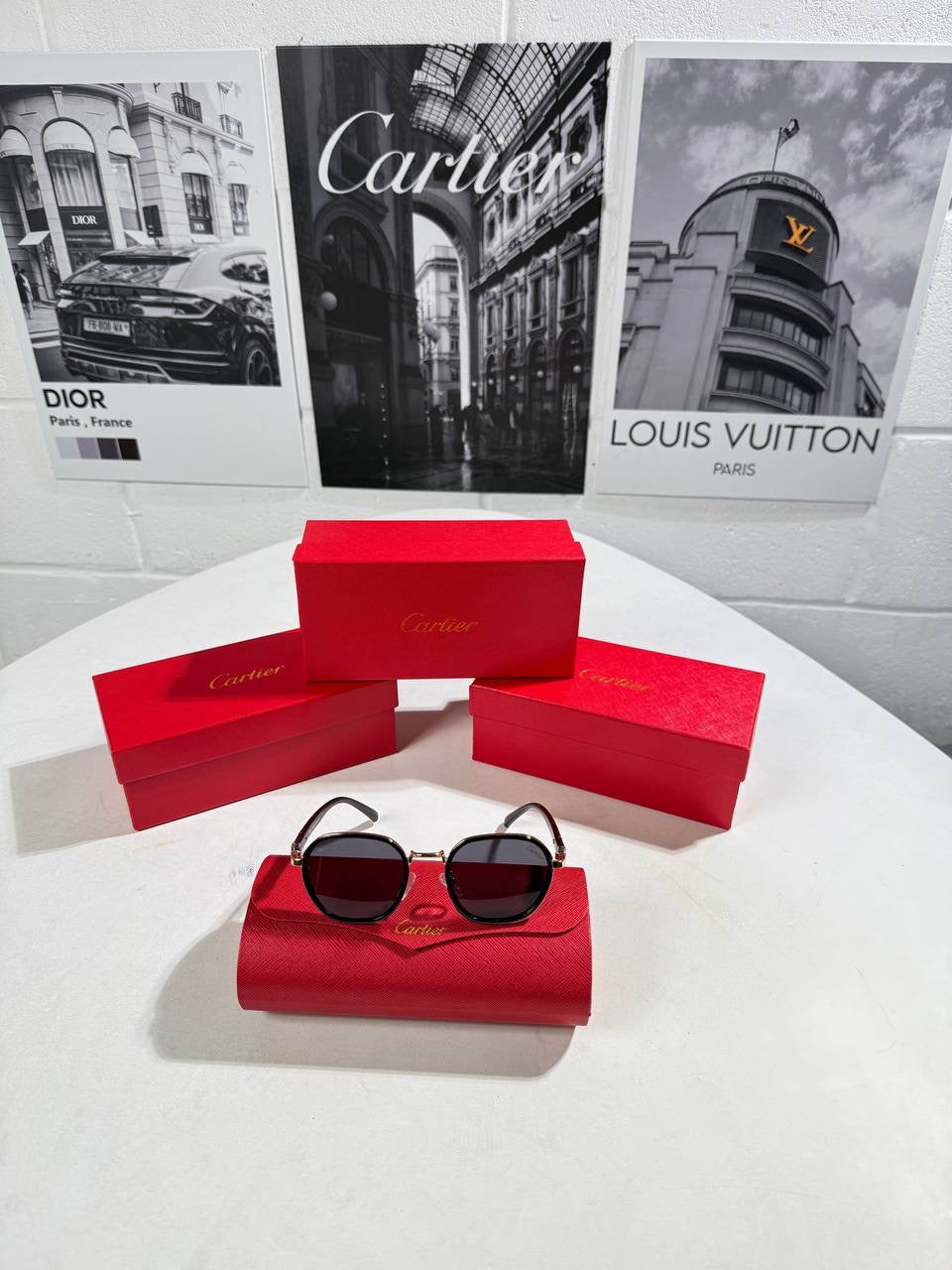 CARTIR ROUND SUNGLASSES