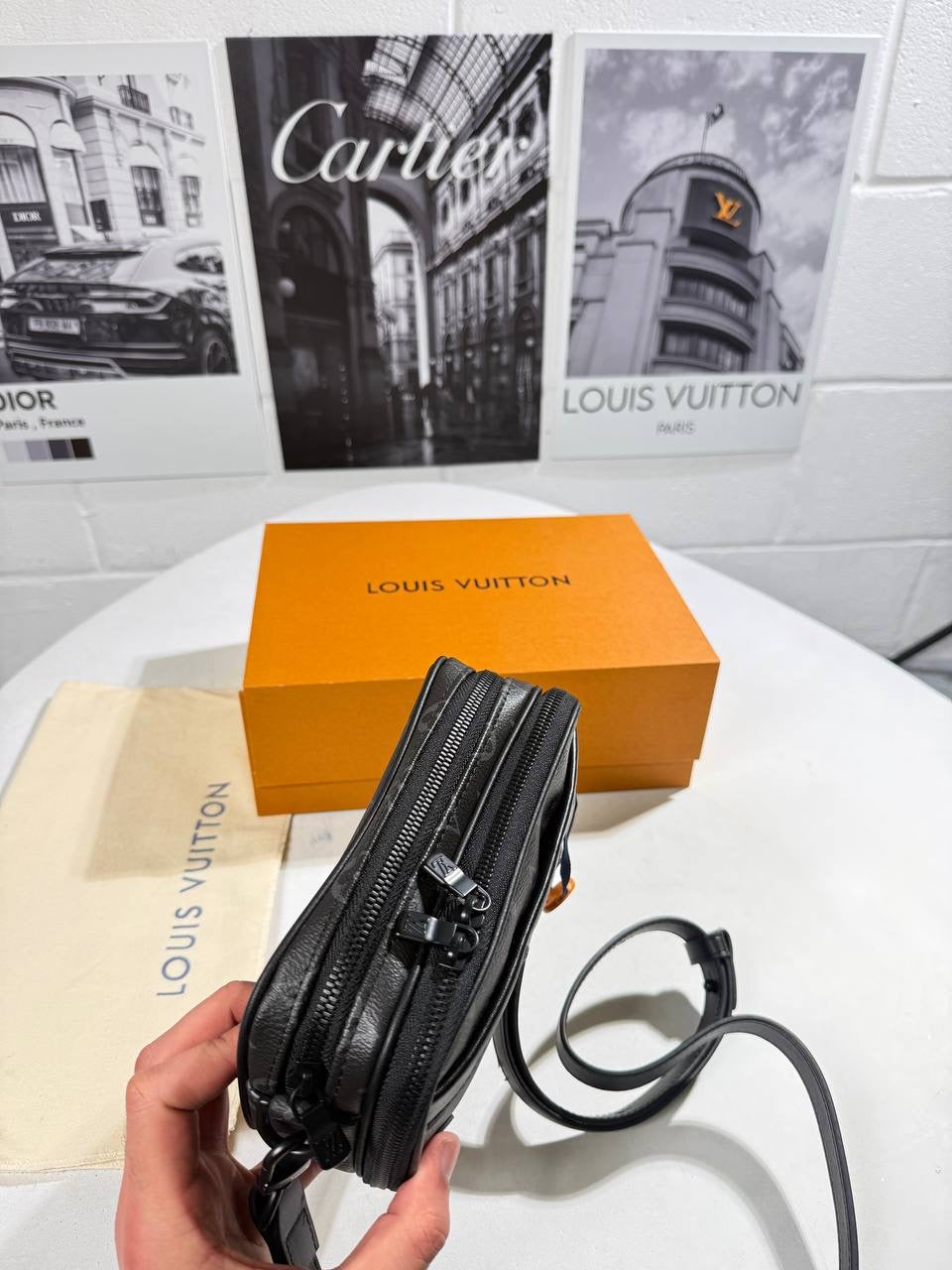 LVE ALPHA MONOGRAM BAG