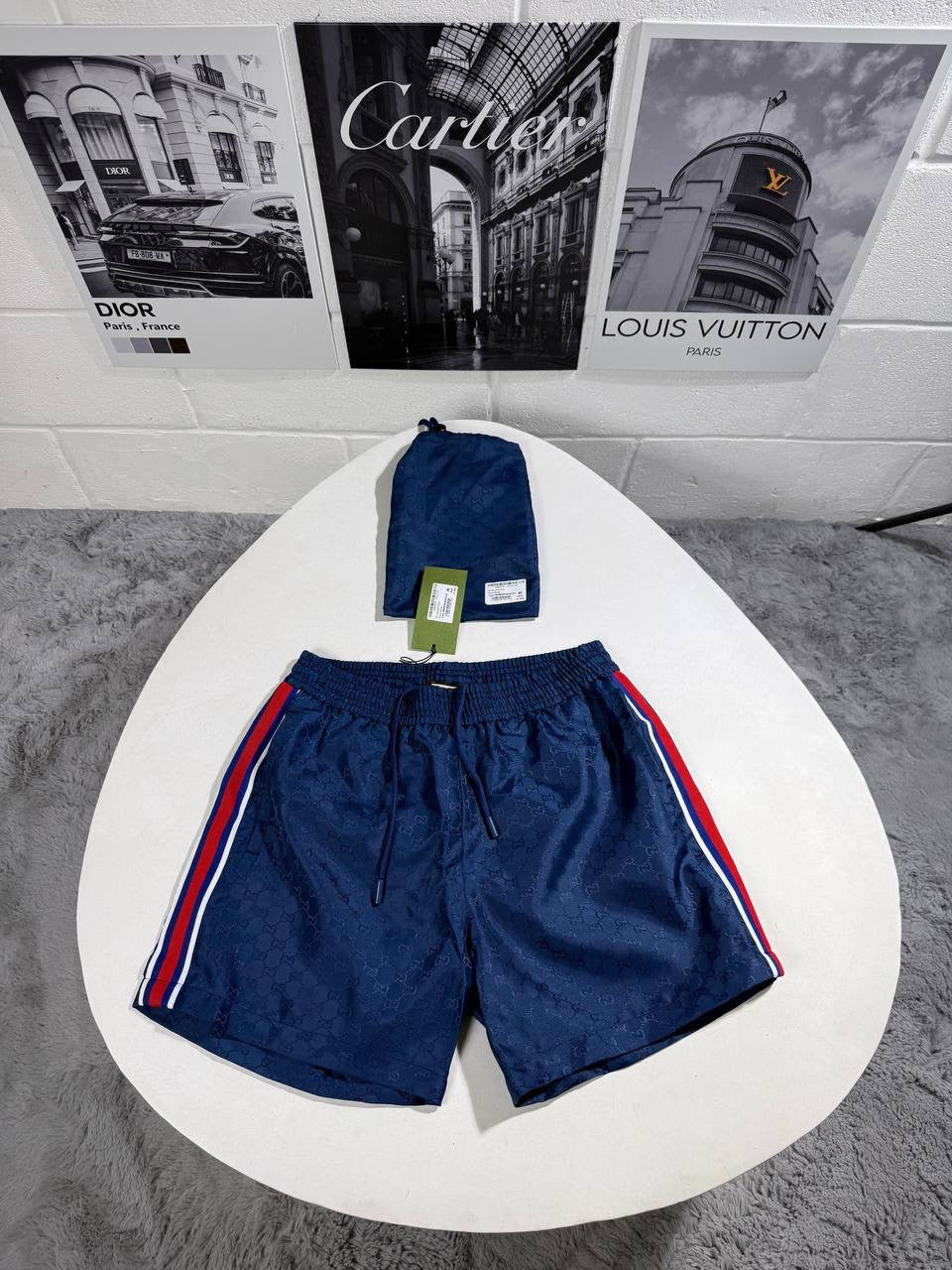 UCCI JACQUARD NYLON SWIM SORTS