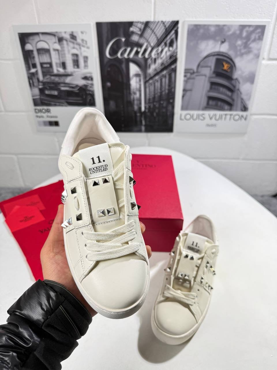 VLTNO ROCKSTUD WOMEN TRAINER