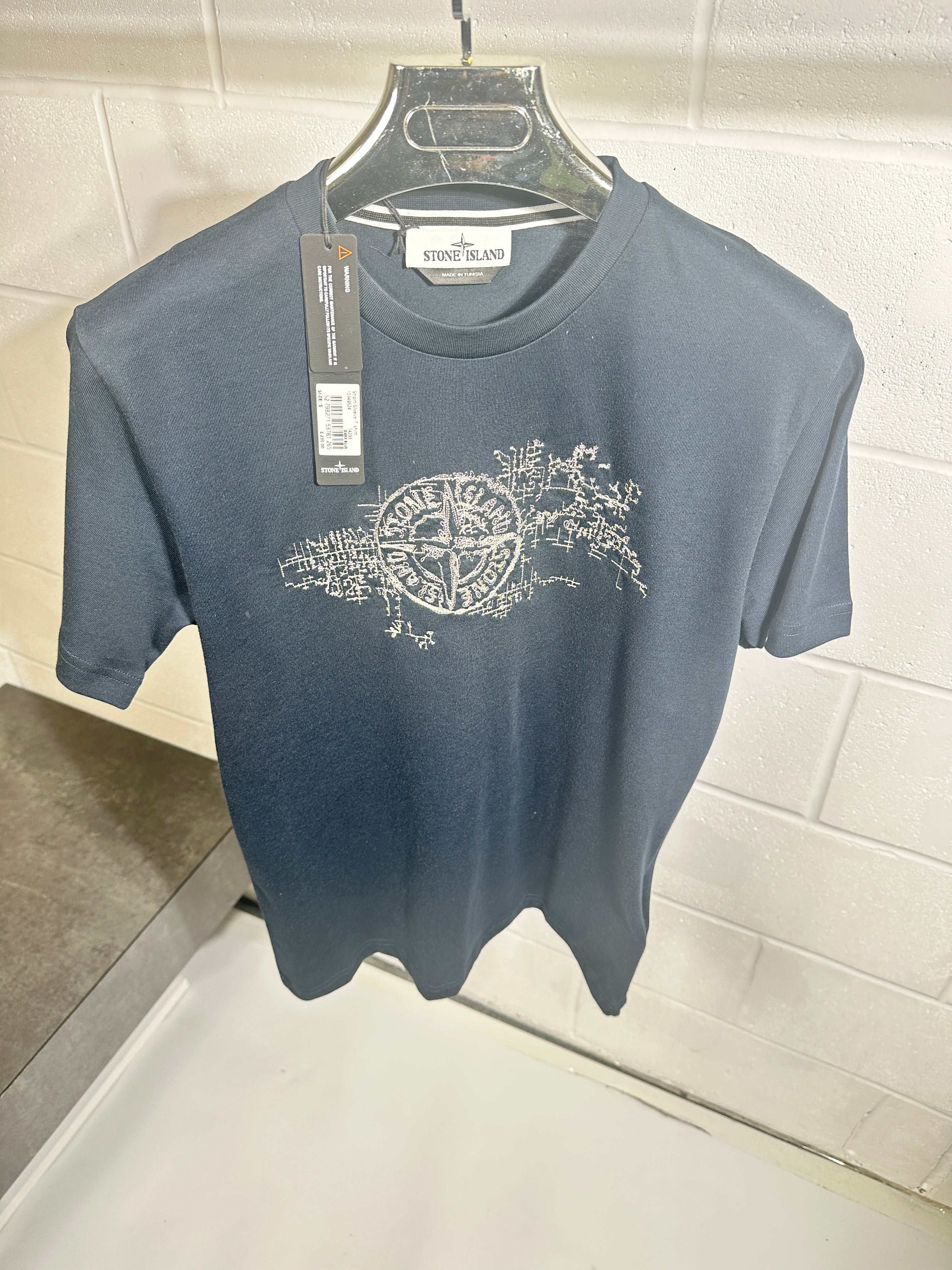 SI tee navy