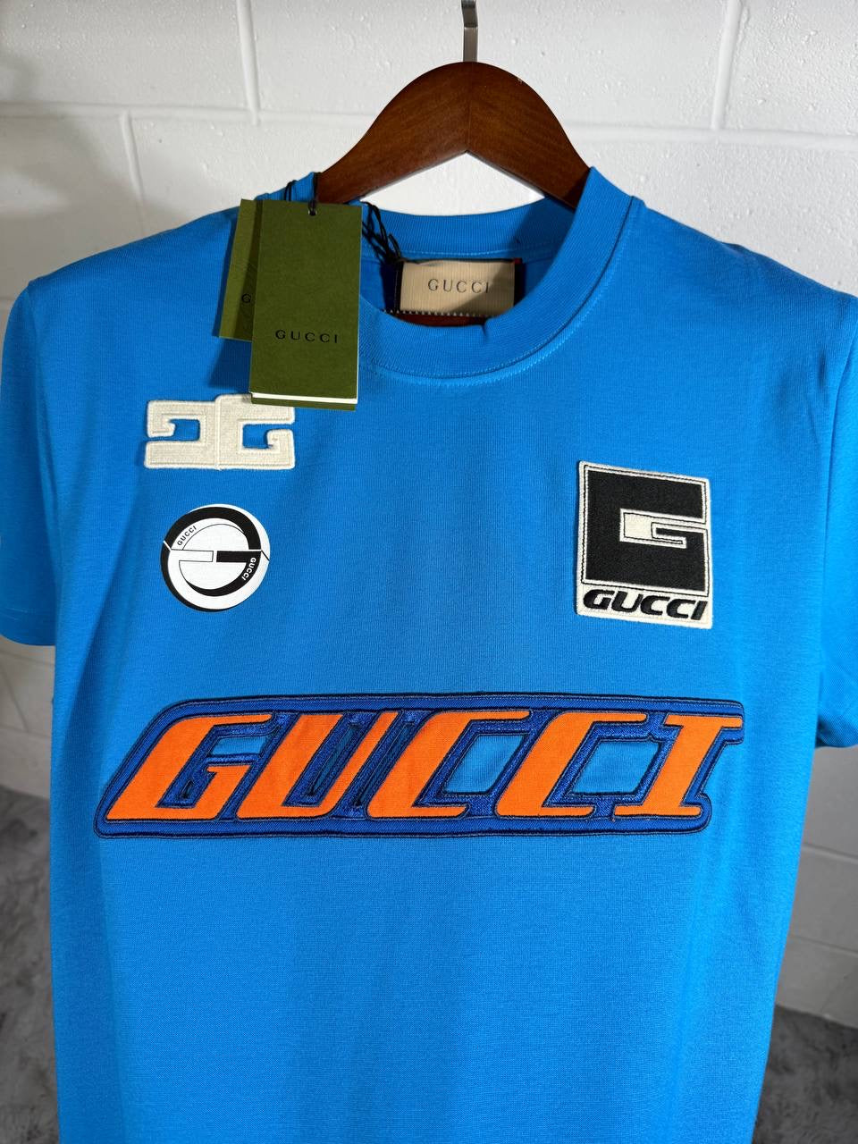 UCCI LOGO TEE BLUE
